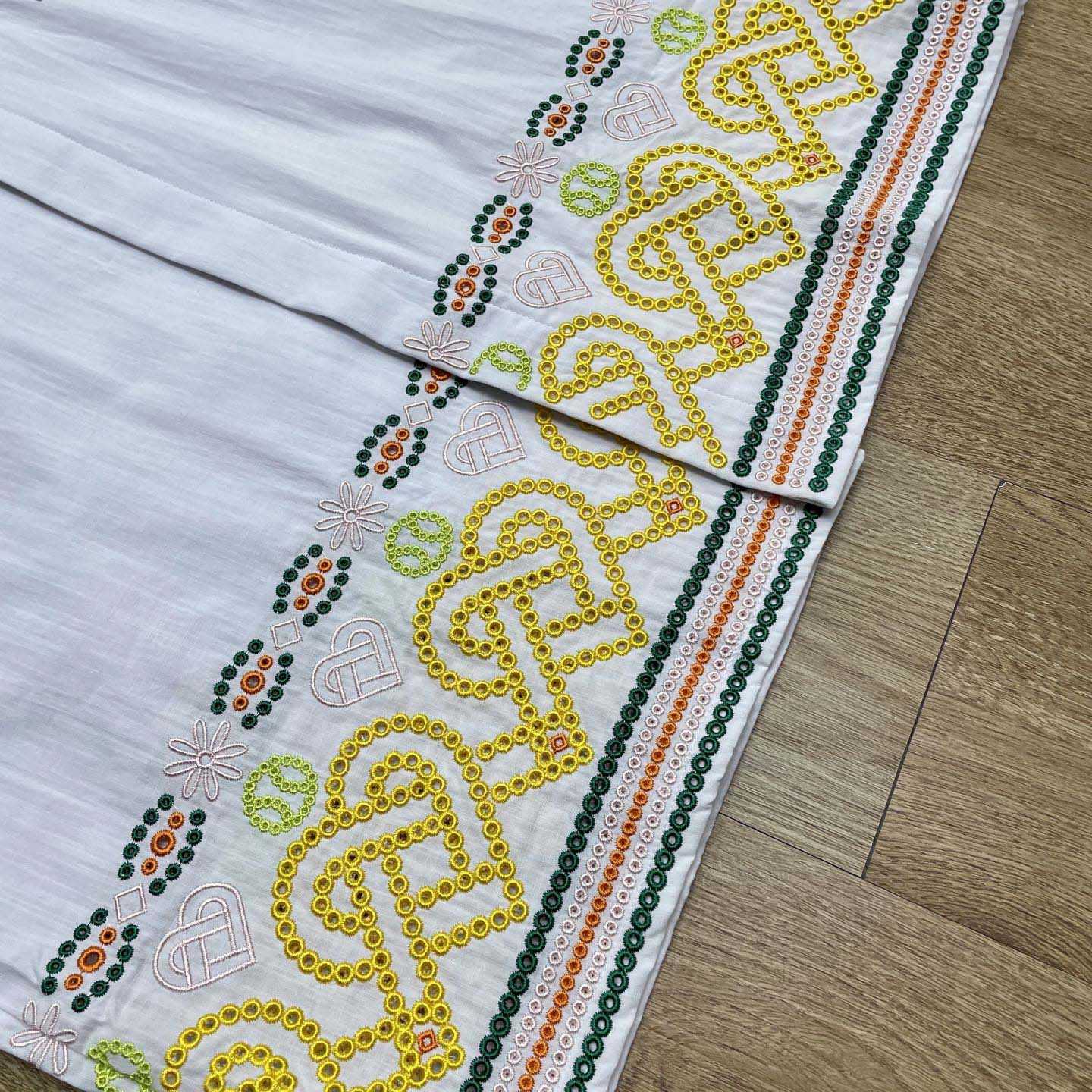 Casablanca Gradient Heat Broderie-anglaise Shirt      CA3543 - DopestKickz