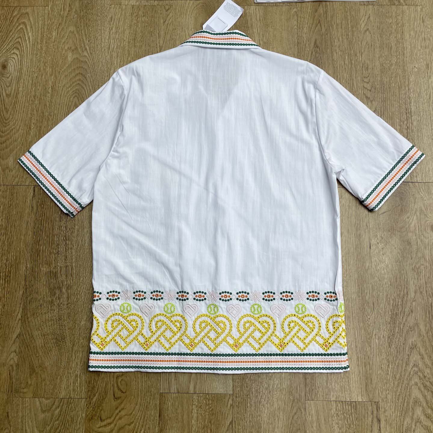Casablanca Gradient Heat Broderie-anglaise Shirt      CA3543 - DopestKickz