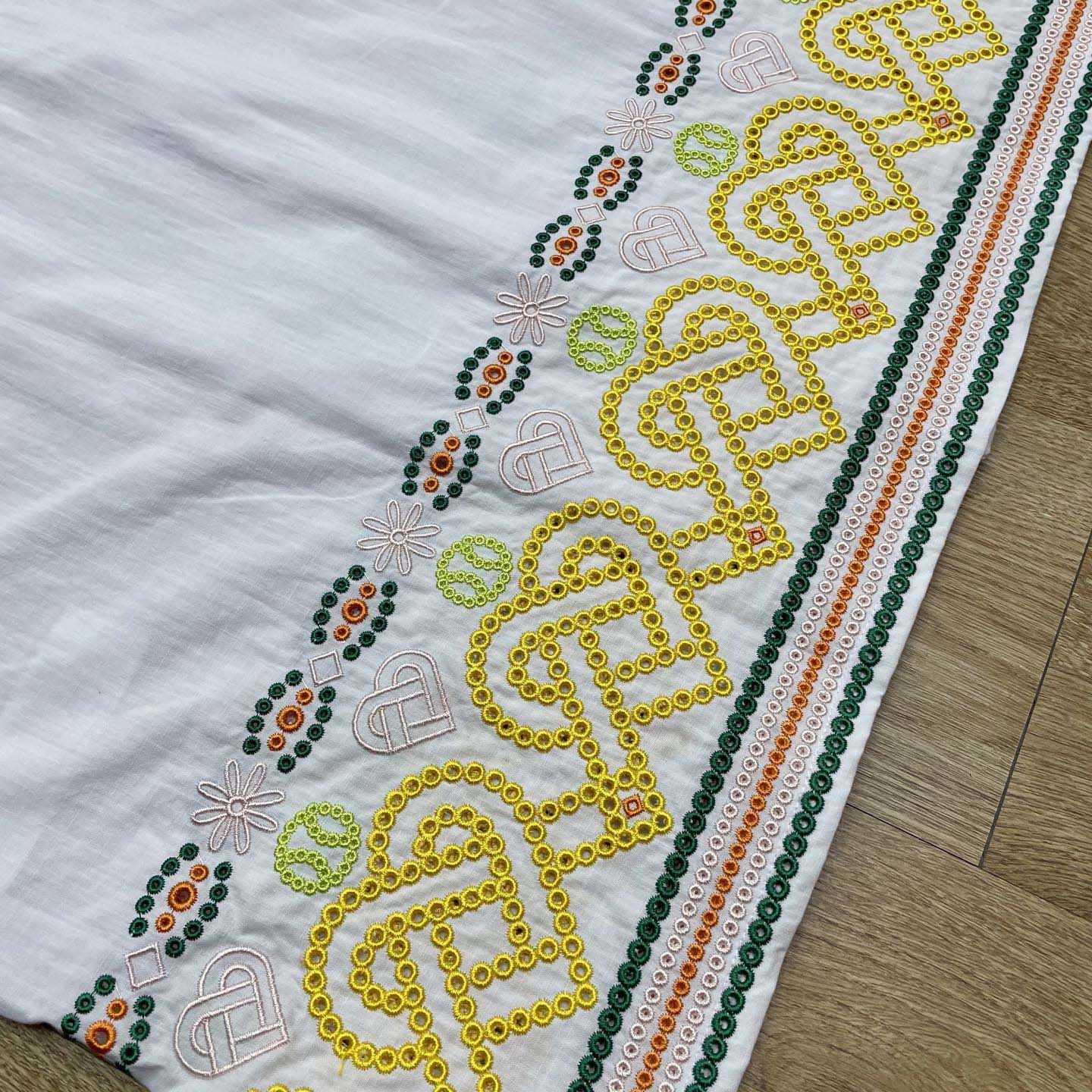 Casablanca Gradient Heat Broderie-anglaise Shirt      CA3543 - DopestKickz