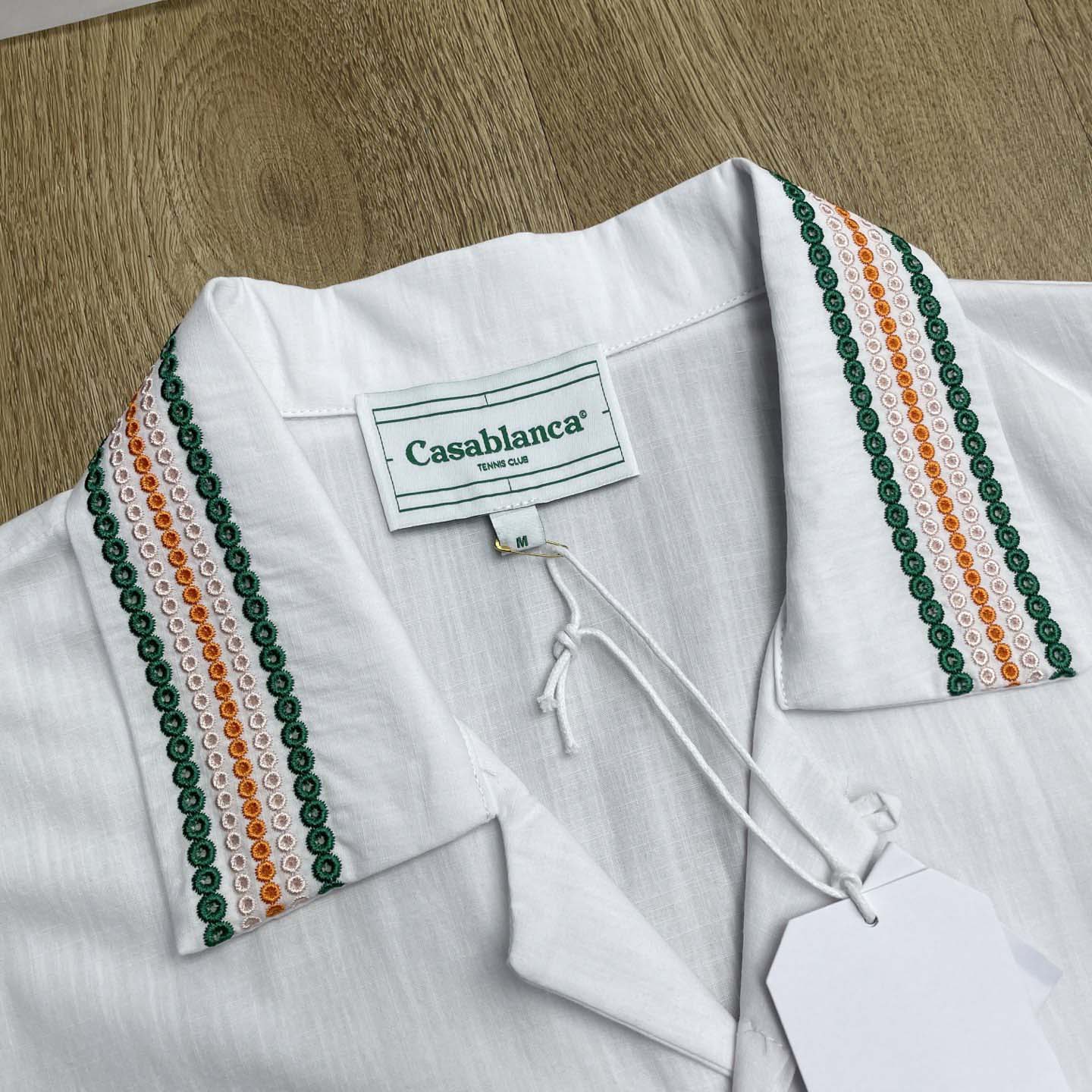 Casablanca Gradient Heat Broderie-anglaise Shirt      CA3543 - DopestKickz