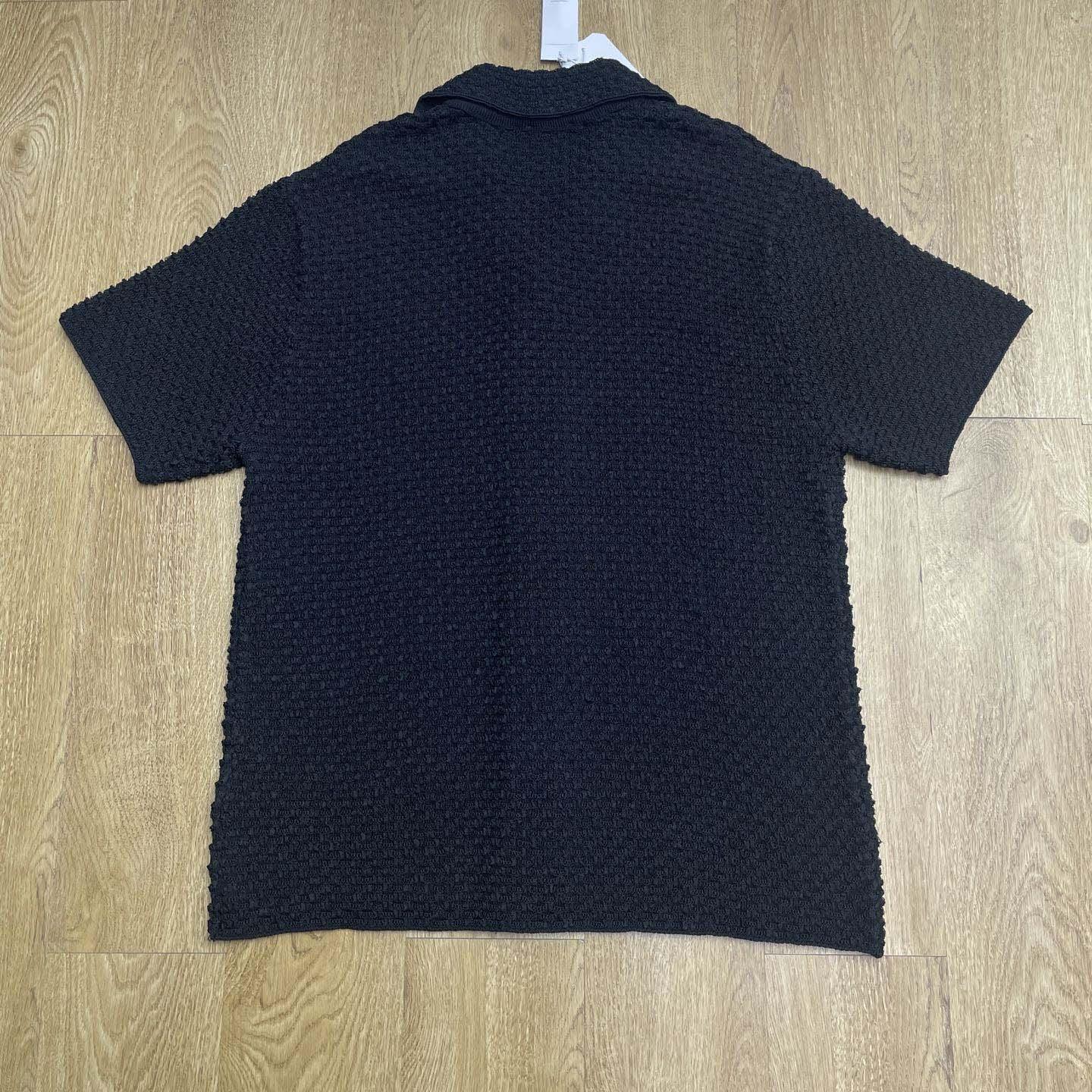 Casablanca Wave Crochet Shirt   D0091 - DopestKickz