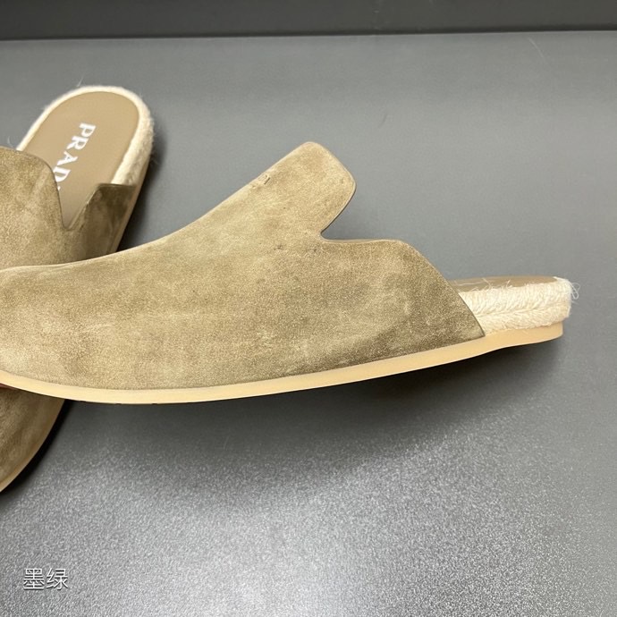 Prada Suede Mules - DopestKickz