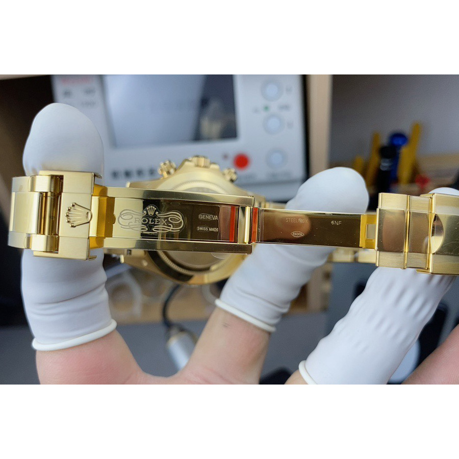 Rolex Daytona Cosmograph 116508 18k Yellow Gold Oyster Bracelet 40mm Green Dial - DopestKickz