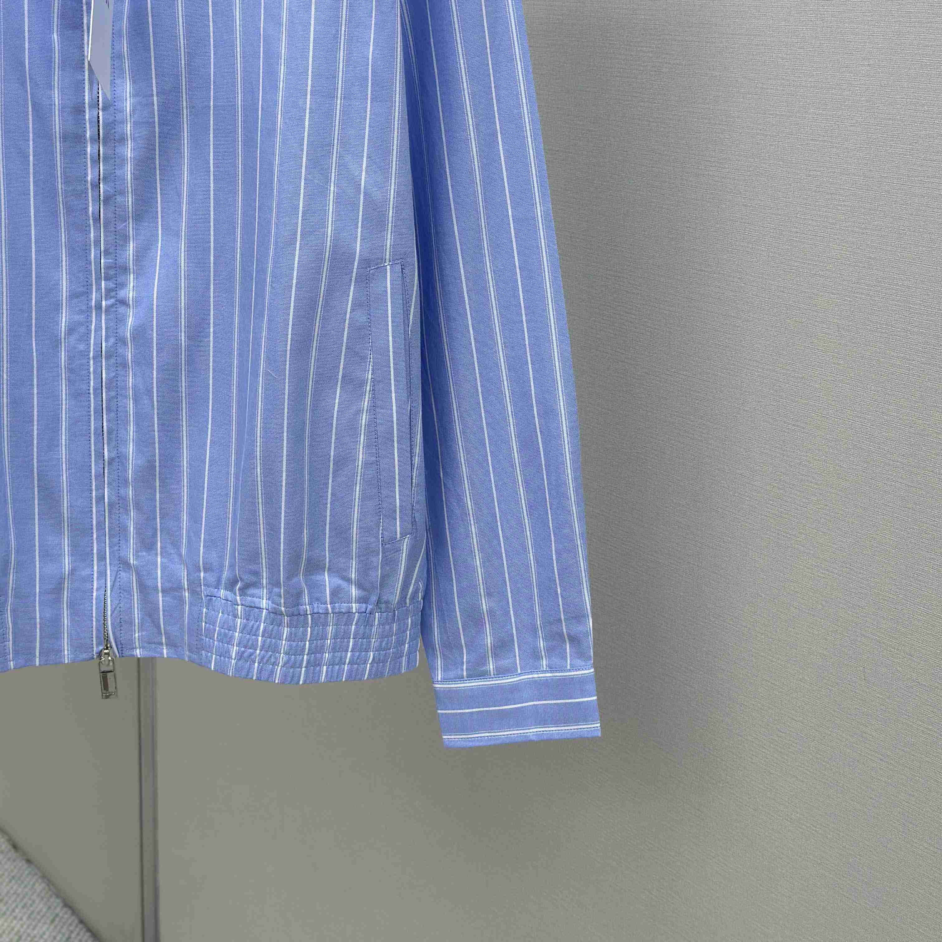 Christian Dior Zipped Shirt With Christian Dior Couture Lily Of The Valley Embroidery - DopestKickz