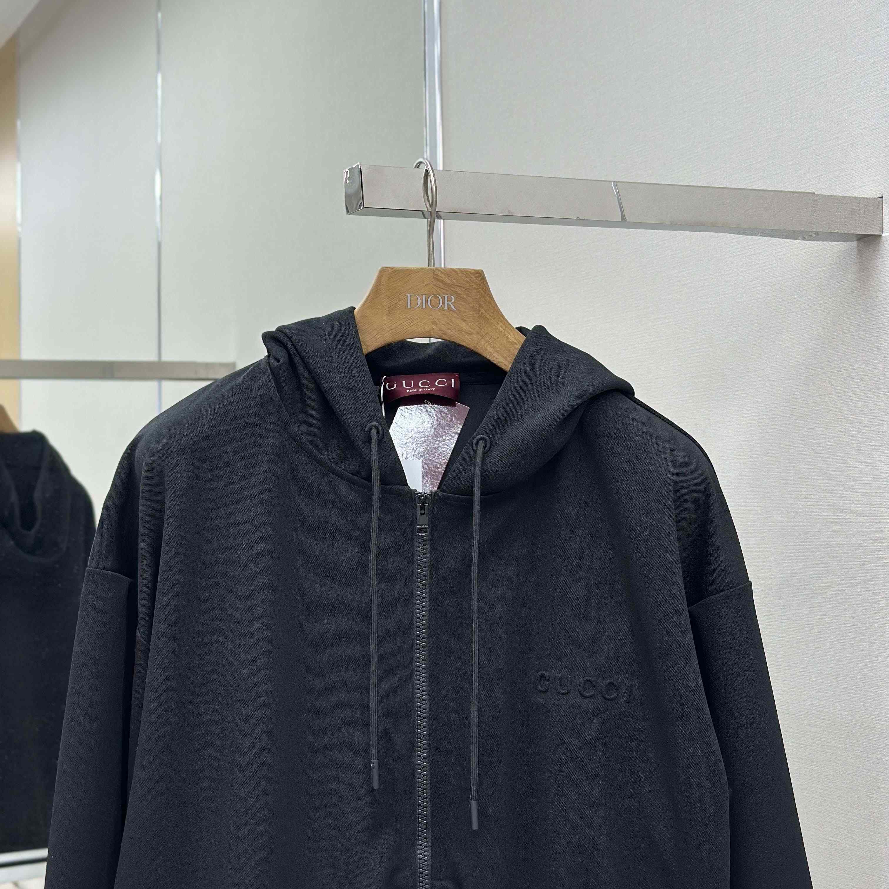 Gucci Technical Jersey Hooded Zip Jacket - DopestKickz