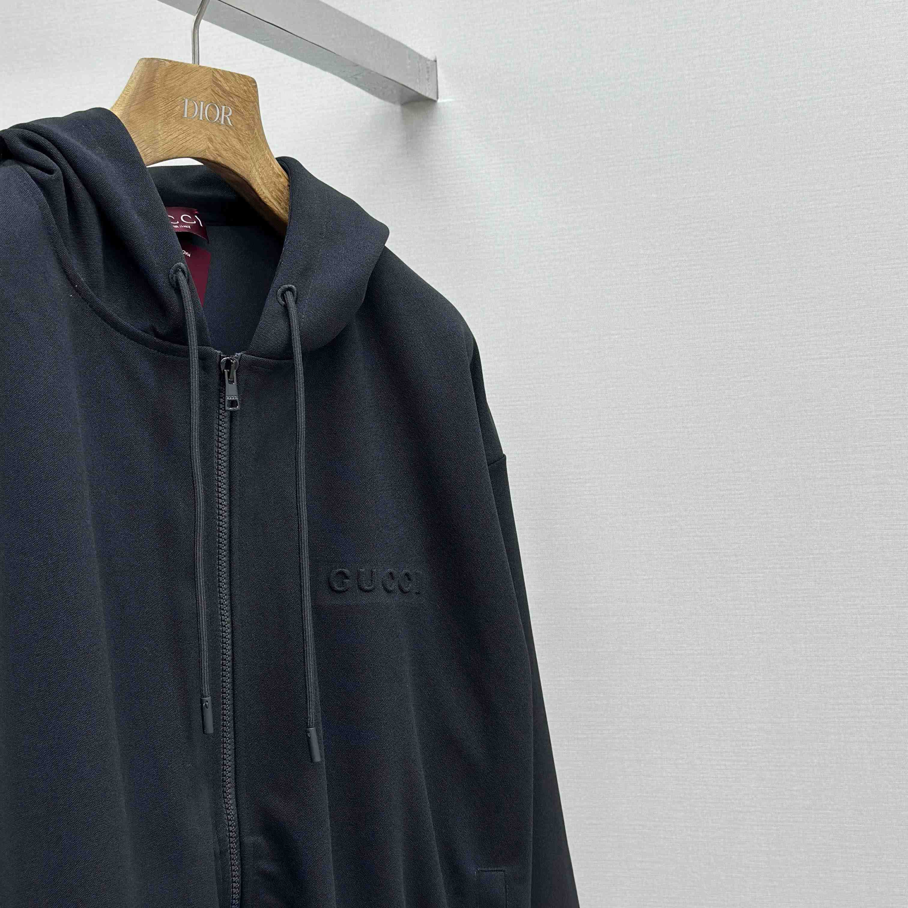 Gucci Technical Jersey Hooded Zip Jacket - DopestKickz