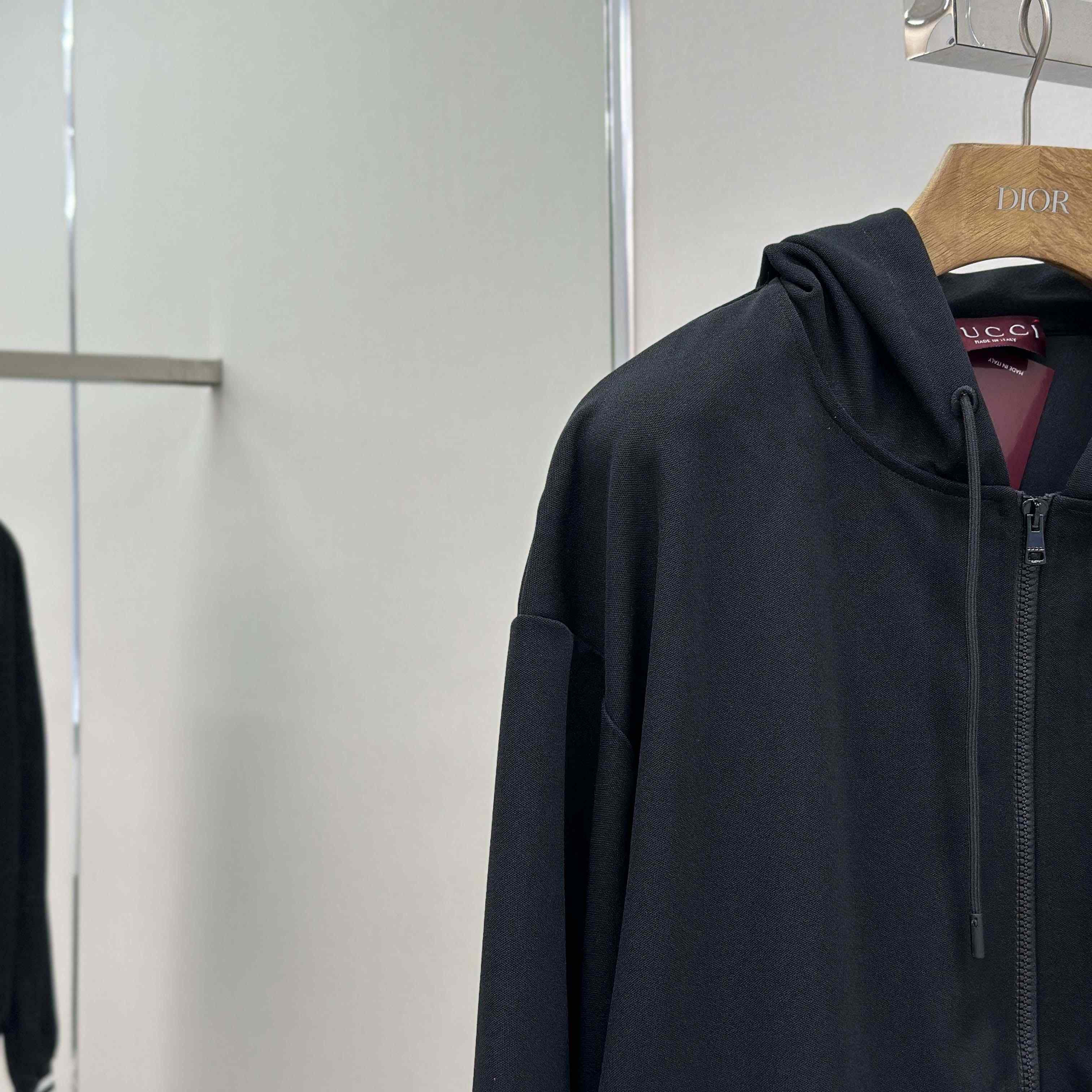 Gucci Technical Jersey Hooded Zip Jacket - DopestKickz