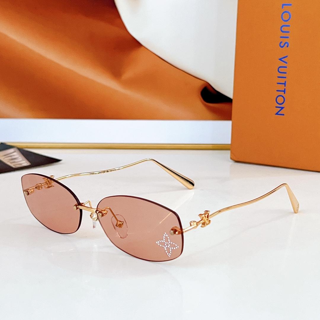 Louis Vuitton LV Glam 2.0 Oval Sunglasses   Z2803U - DopestKickz