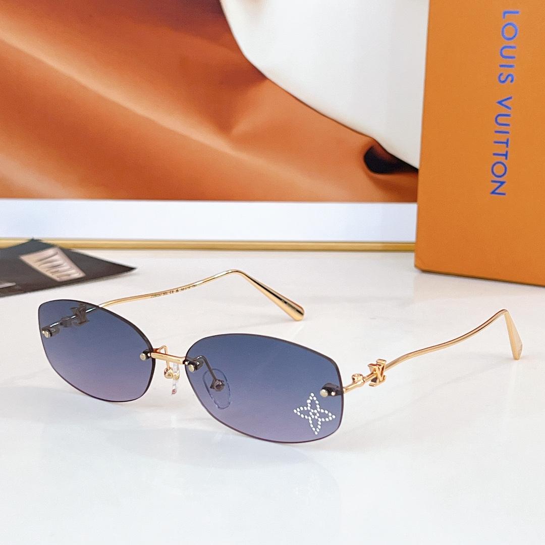 Louis Vuitton LV Glam 2.0 Oval Sunglasses   Z2959U - DopestKickz