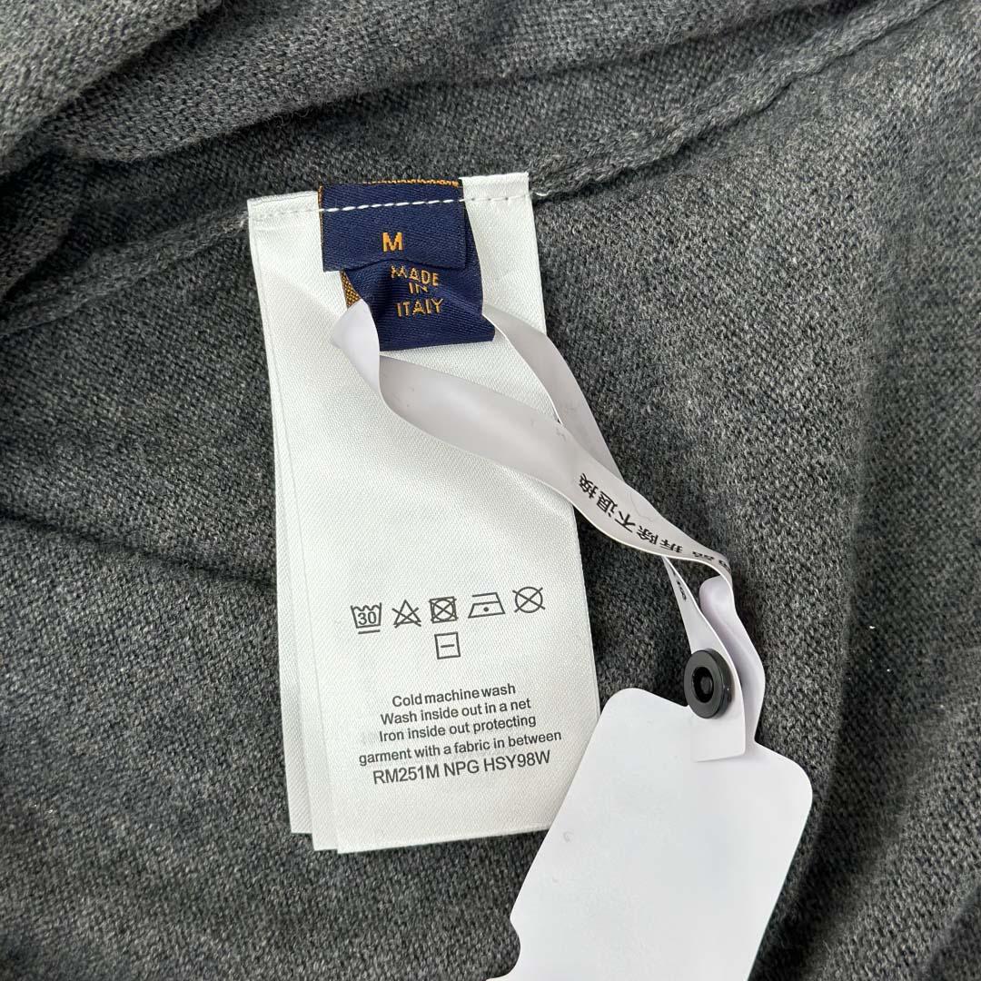 Louis Vuitton Cotton Knit Overshirt   1AFANI - DopestKickz