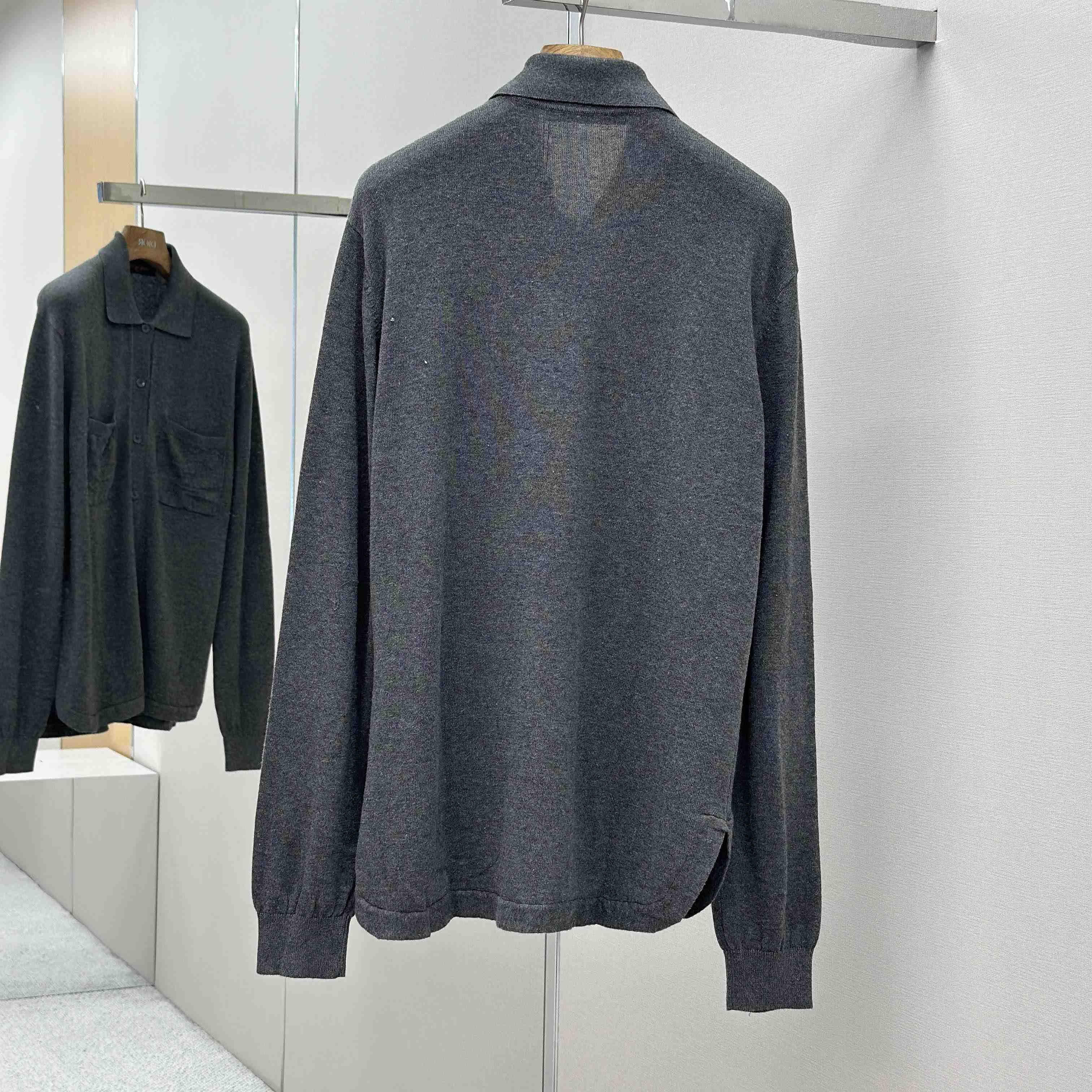 Louis Vuitton Cotton Knit Overshirt   1AFANI - DopestKickz