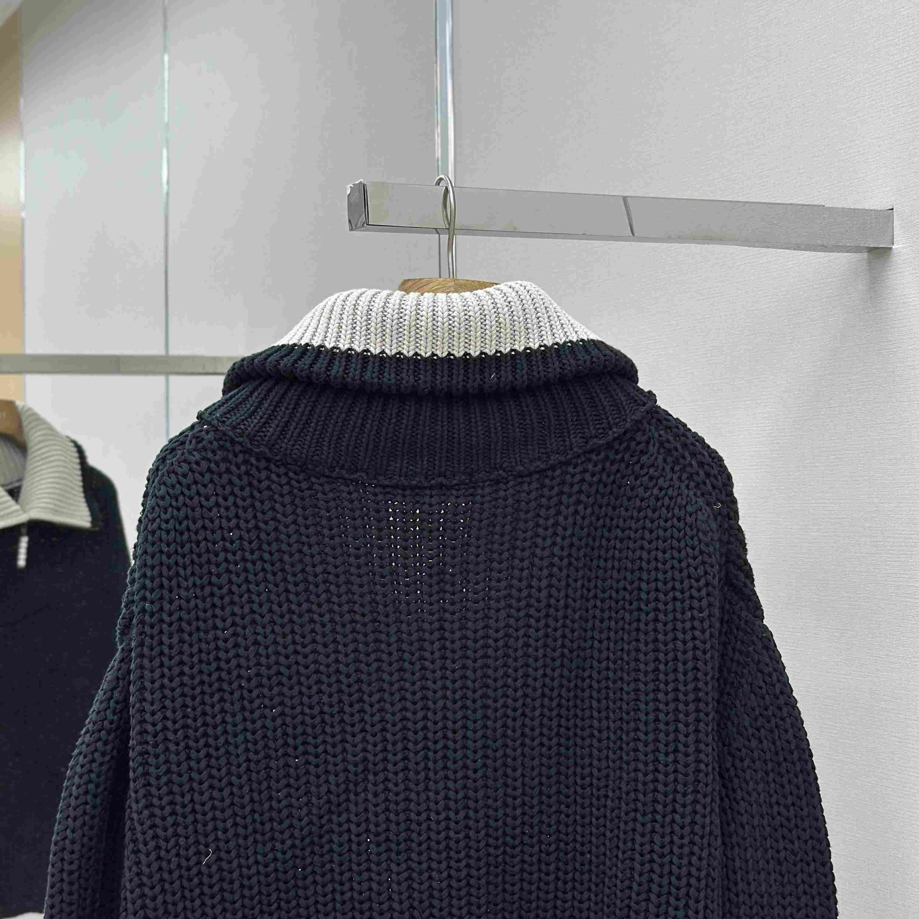 Louis Vuitton Chunky Wool-Blend Half-Zip Pullover   1AHC13 - DopestKickz