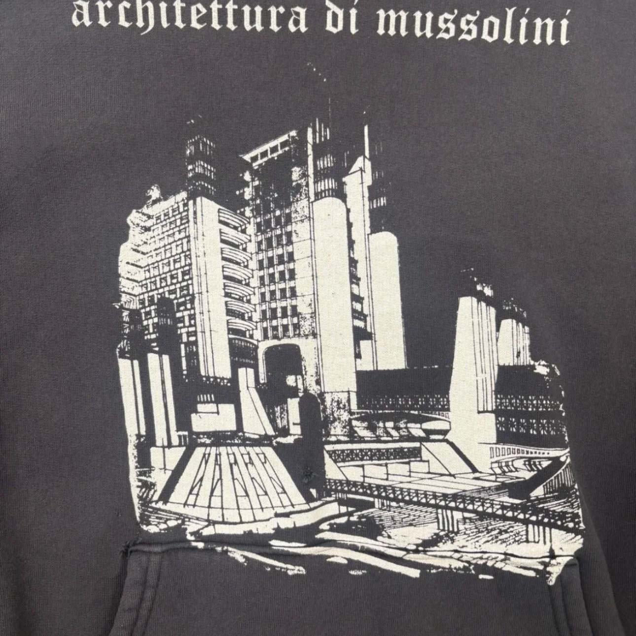 Enfants Riches Déprimés Architettura Di Mussolini Hoodie - DopestKickz