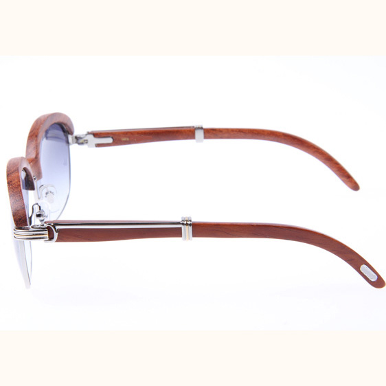 Cartier CT_1116679 Sunglasses In Silver Grey Gradient - DopestKickz