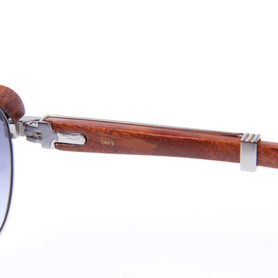 Cartier CT_1116679 Sunglasses In Silver Grey Gradient - DopestKickz