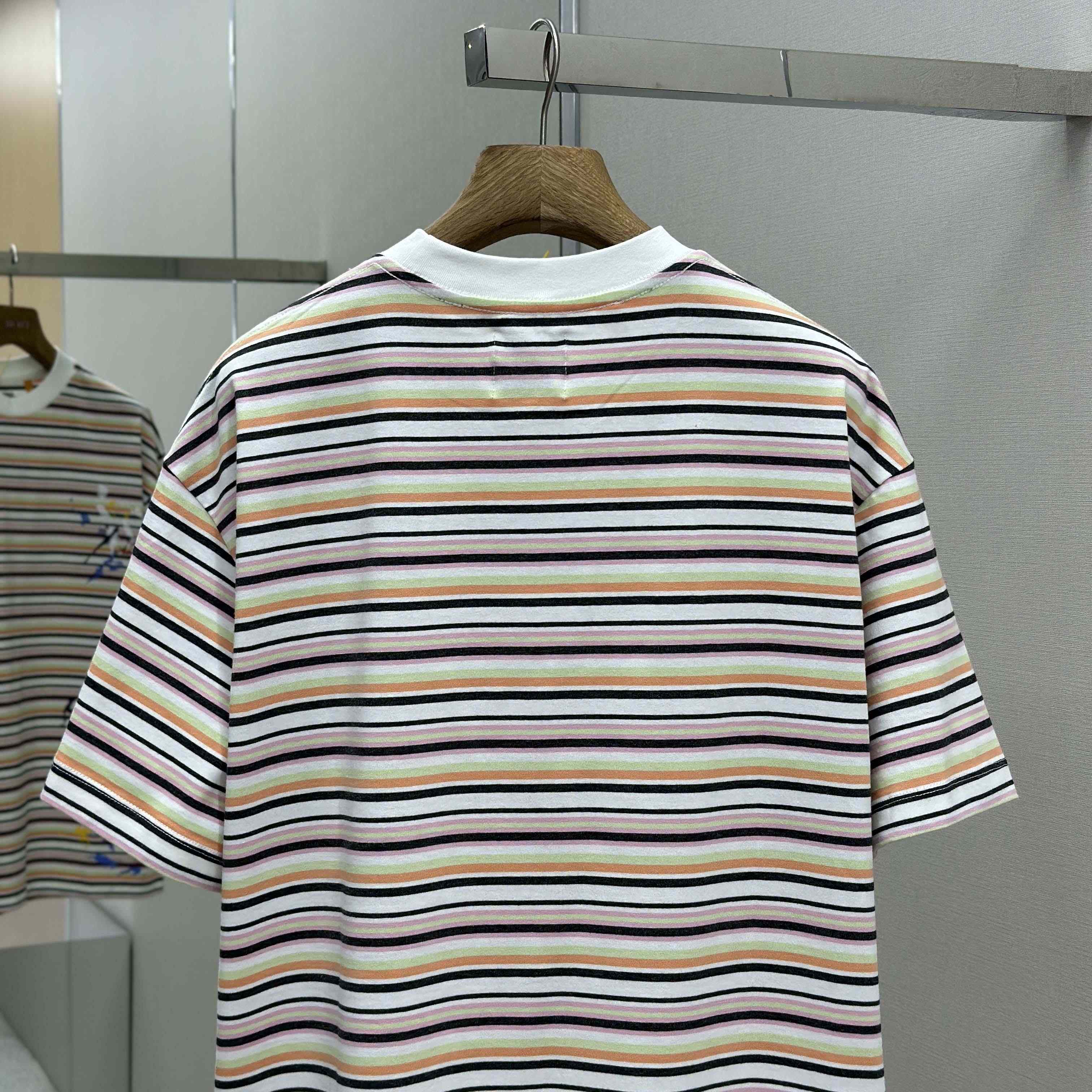 Gallery Dept.  Gallery Department Nelson Striped Short Sleeve Tee Shirt - DopestKickz