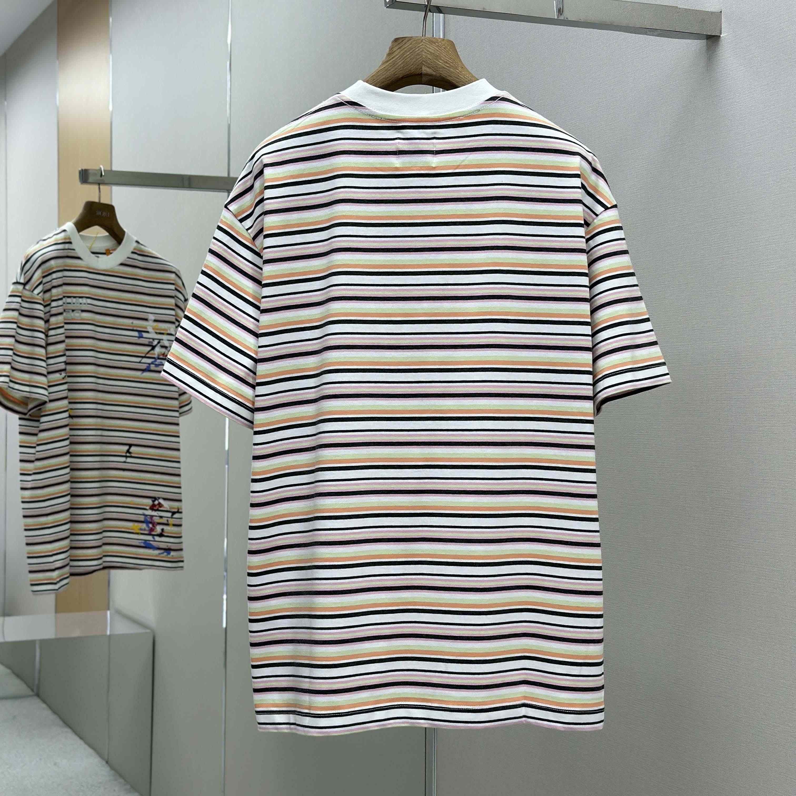 Gallery Dept.  Gallery Department Nelson Striped Short Sleeve Tee Shirt - DopestKickz