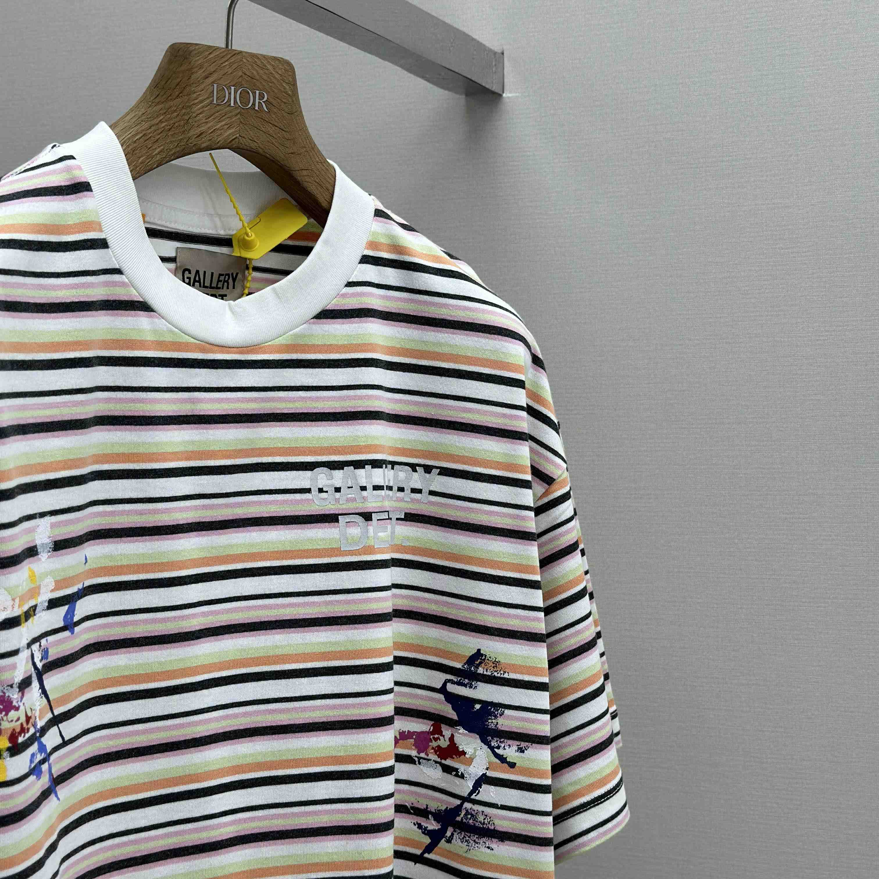 Gallery Dept.  Gallery Department Nelson Striped Short Sleeve Tee Shirt - DopestKickz