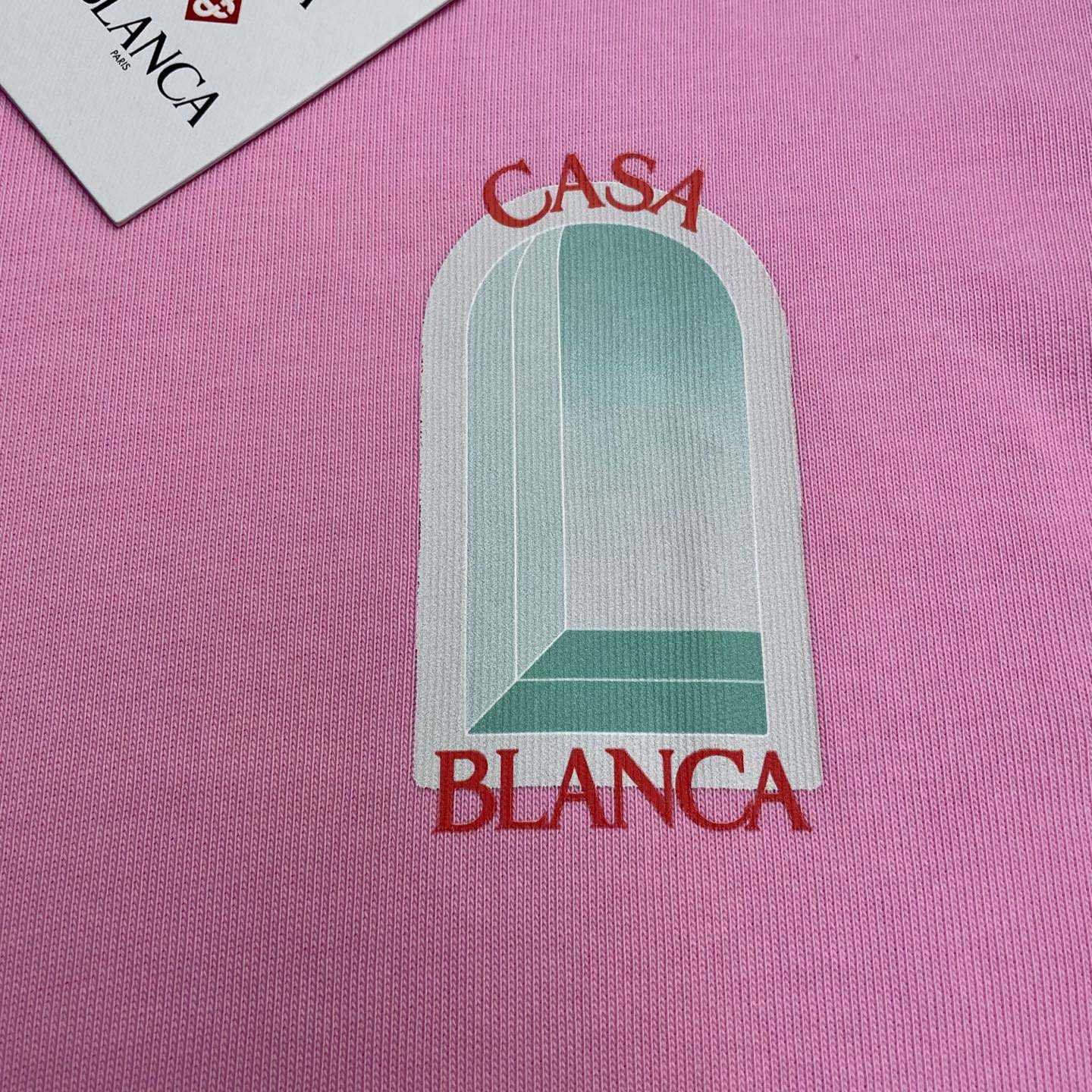 Casablanca Pink L'Arc Coloré T-Shirt    C1067 - DopestKickz