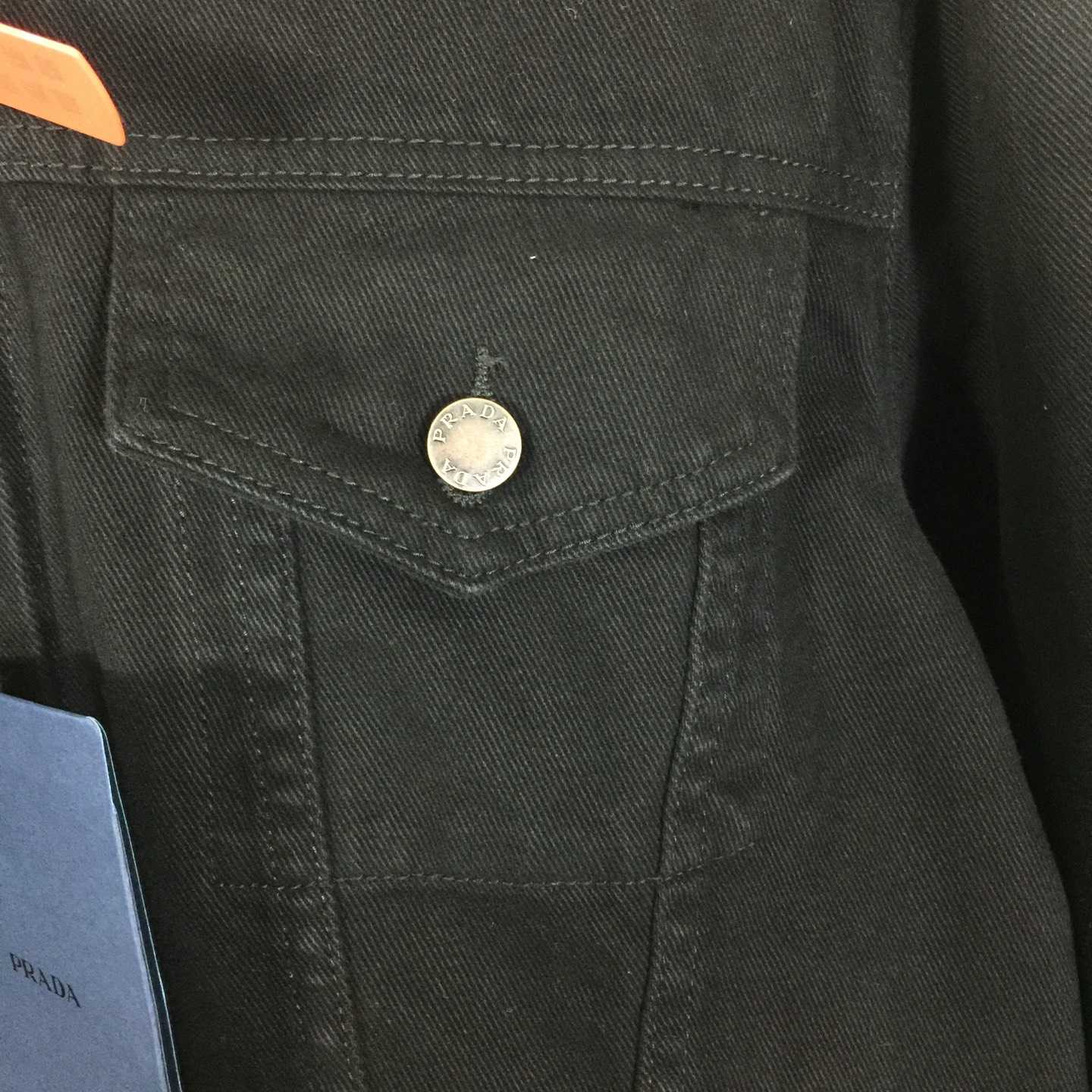 Prada Denim Blouson Jacket - DopestKickz