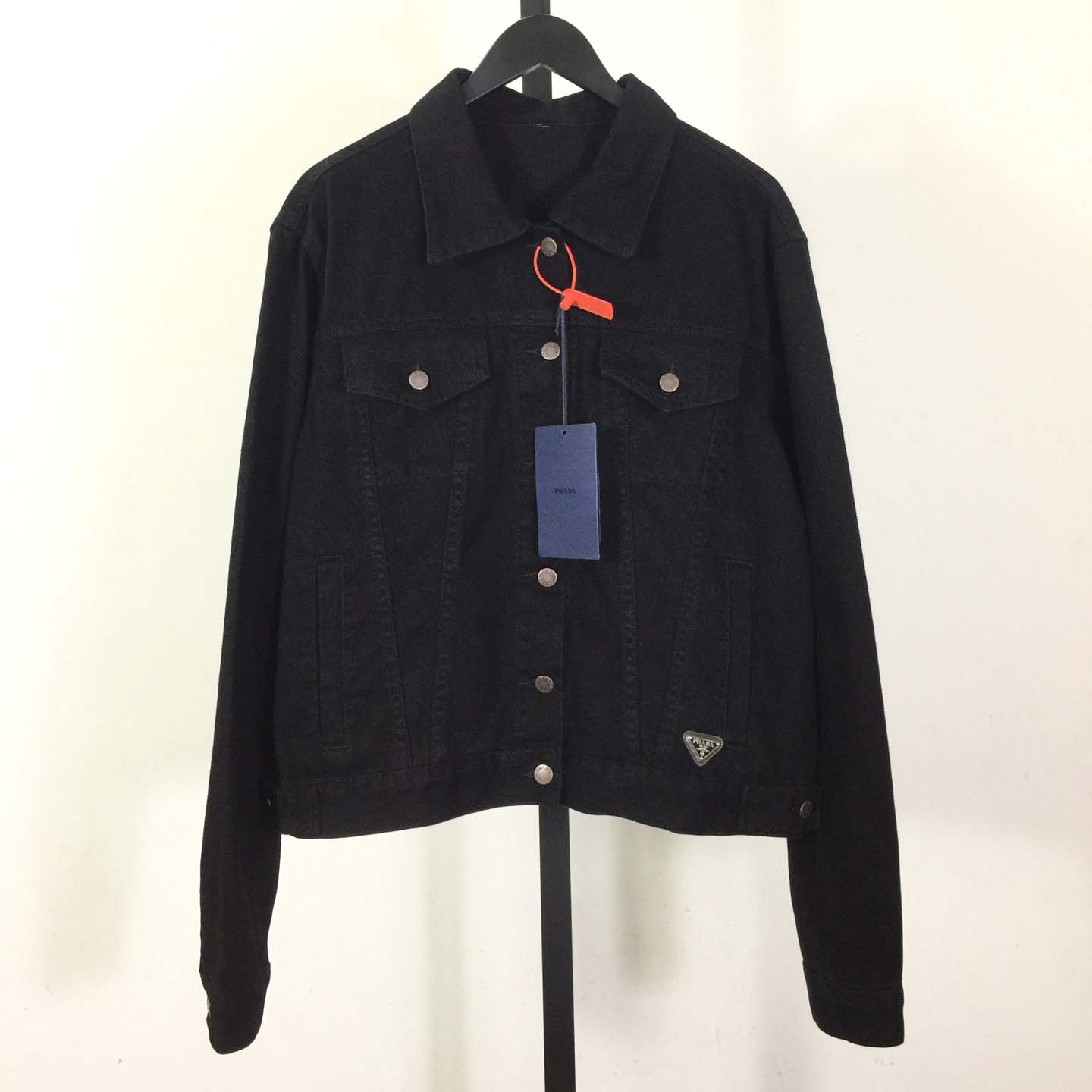 Prada Denim Blouson Jacket - DopestKickz