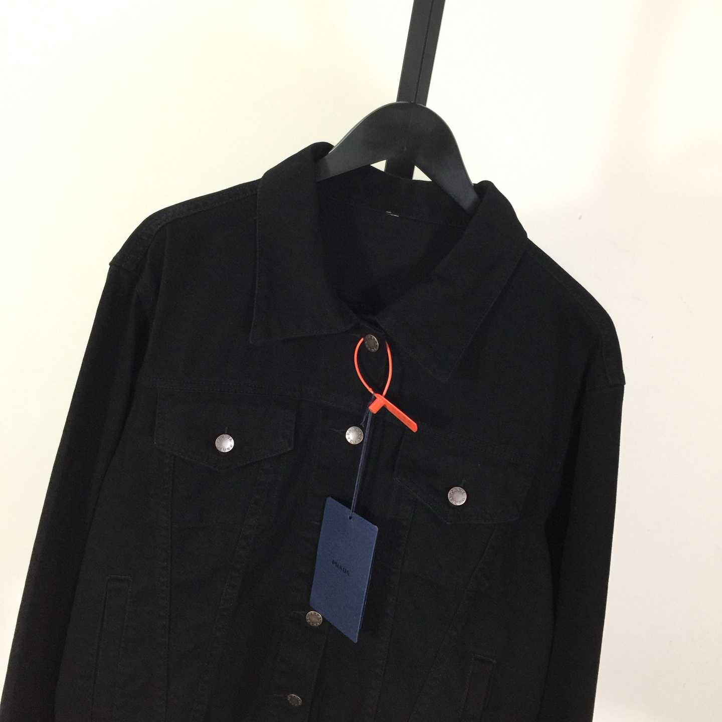Prada Denim Blouson Jacket - DopestKickz