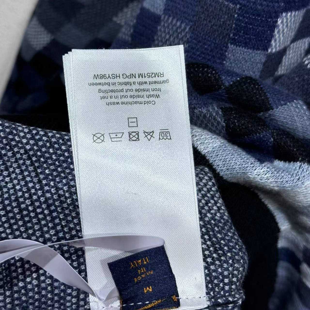 Louis Vuitton LV Vers Damoflage Jacquard Pullover   1AGHTP - DopestKickz