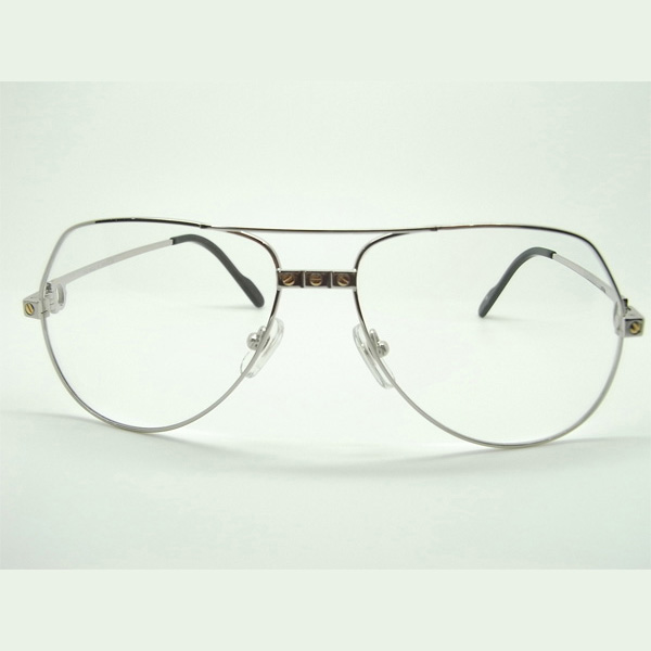 Cartier CT 1324912 Eyeglasses In Silver - DopestKickz
