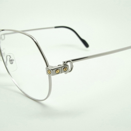 Cartier CT 1324912 Eyeglasses In Silver - DopestKickz