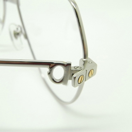 Cartier CT 1324912 Eyeglasses In Silver - DopestKickz