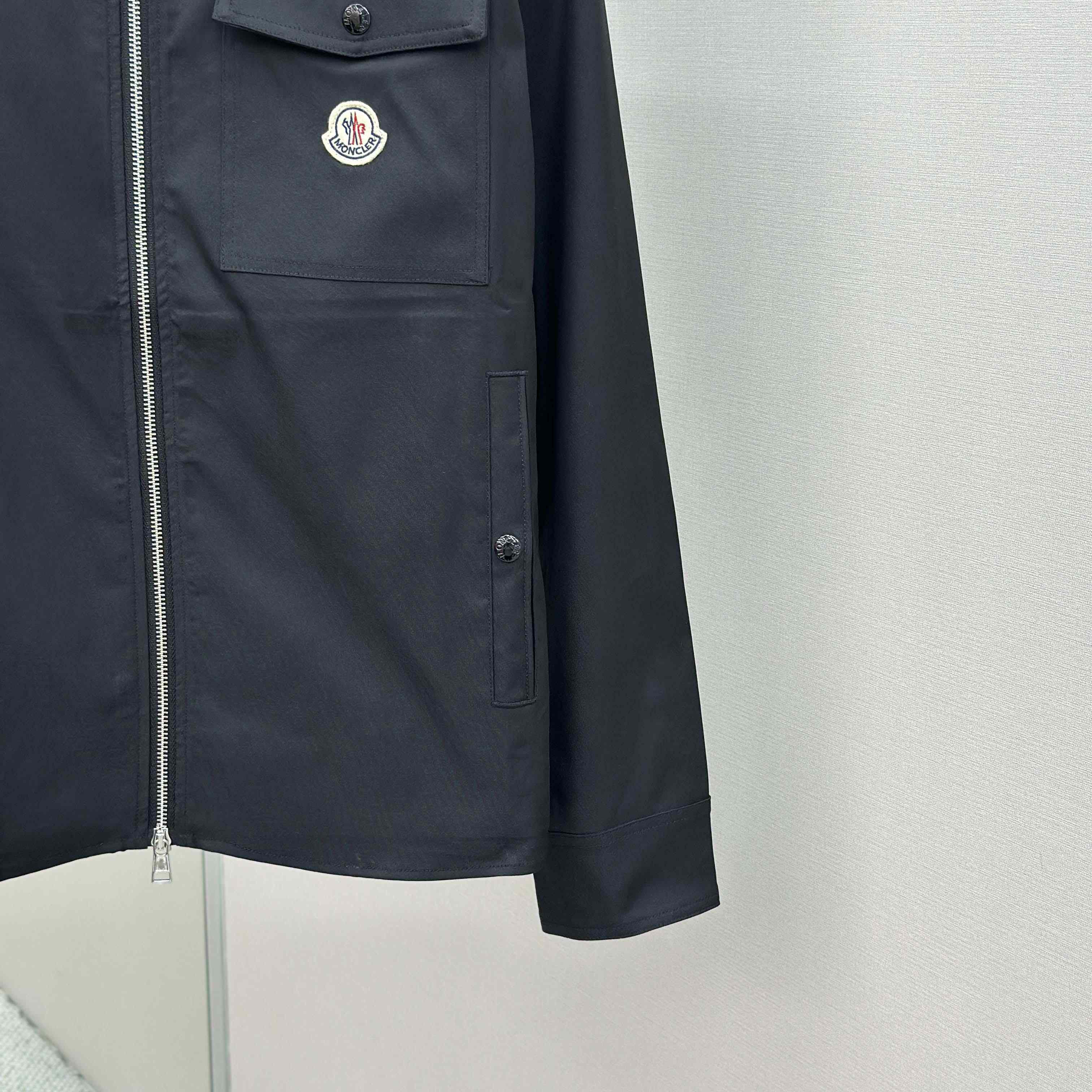 Moncler Gabardine Cotton Shirt Jacket - DopestKickz