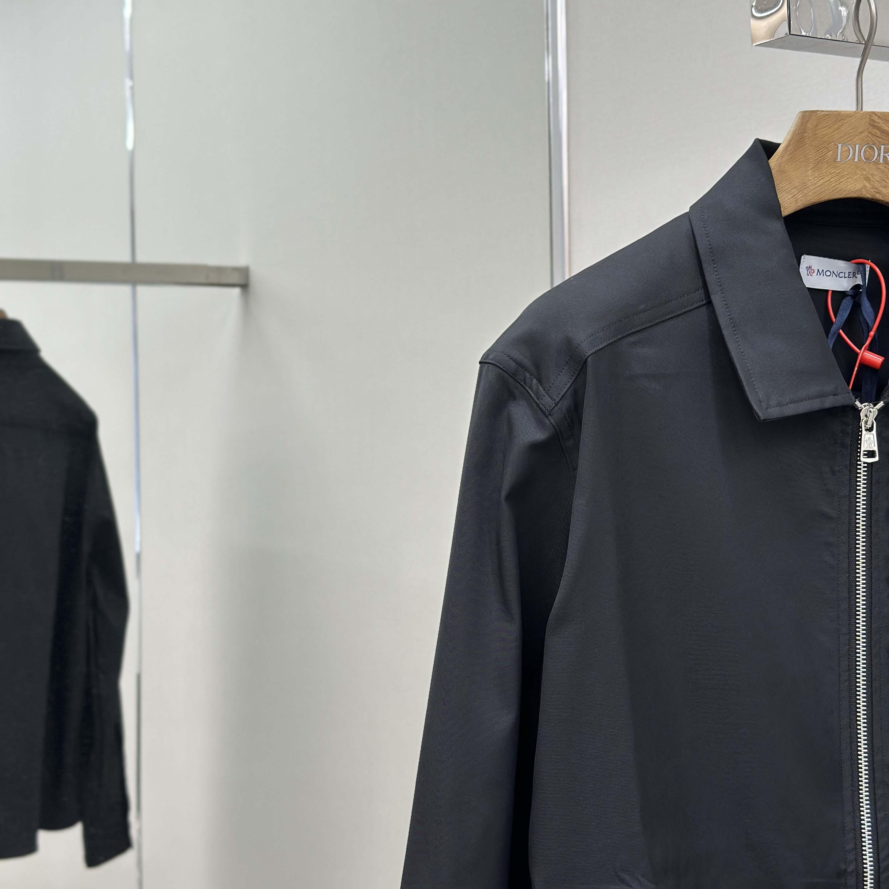 Moncler Gabardine Cotton Shirt Jacket - DopestKickz