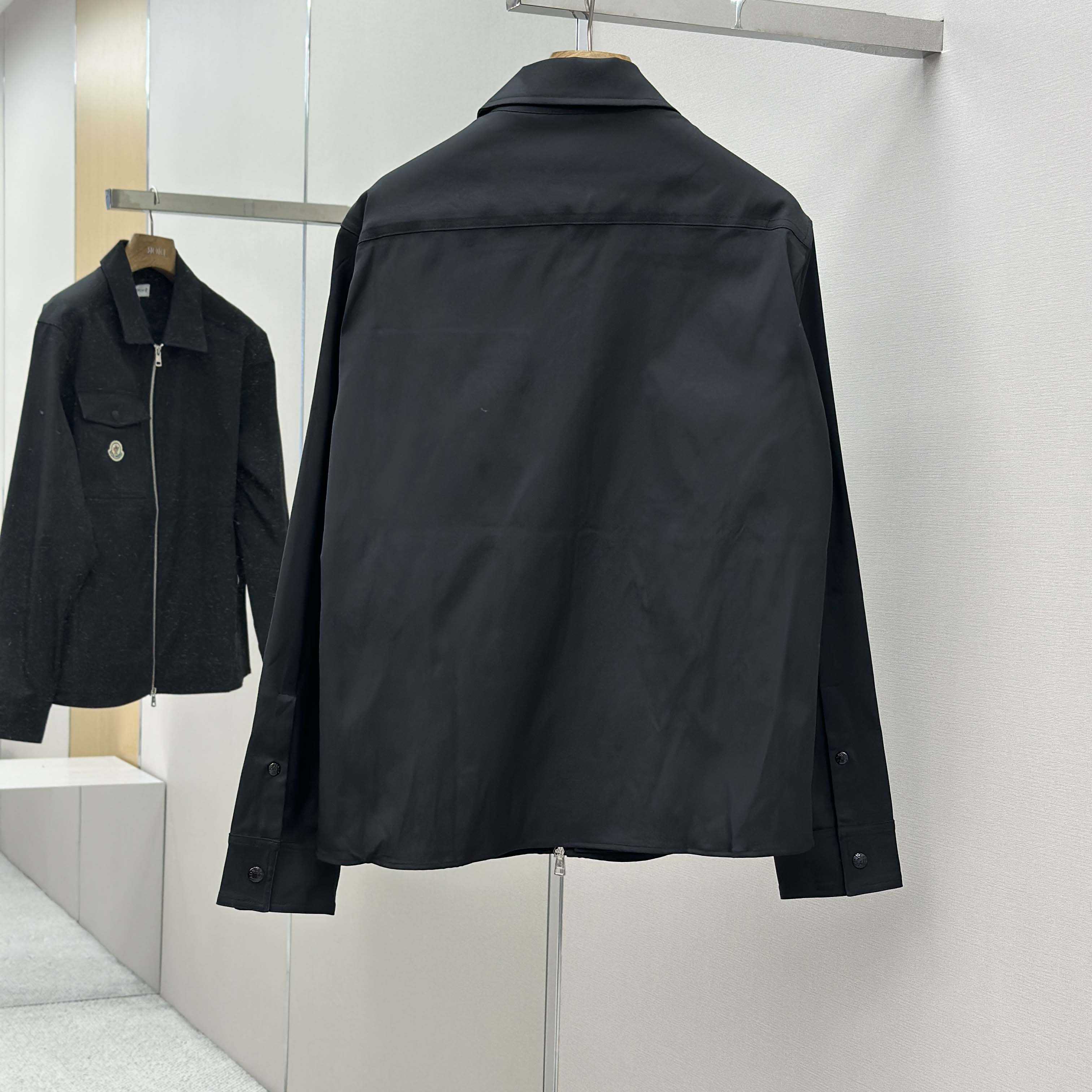 Moncler Gabardine Cotton Shirt Jacket - DopestKickz
