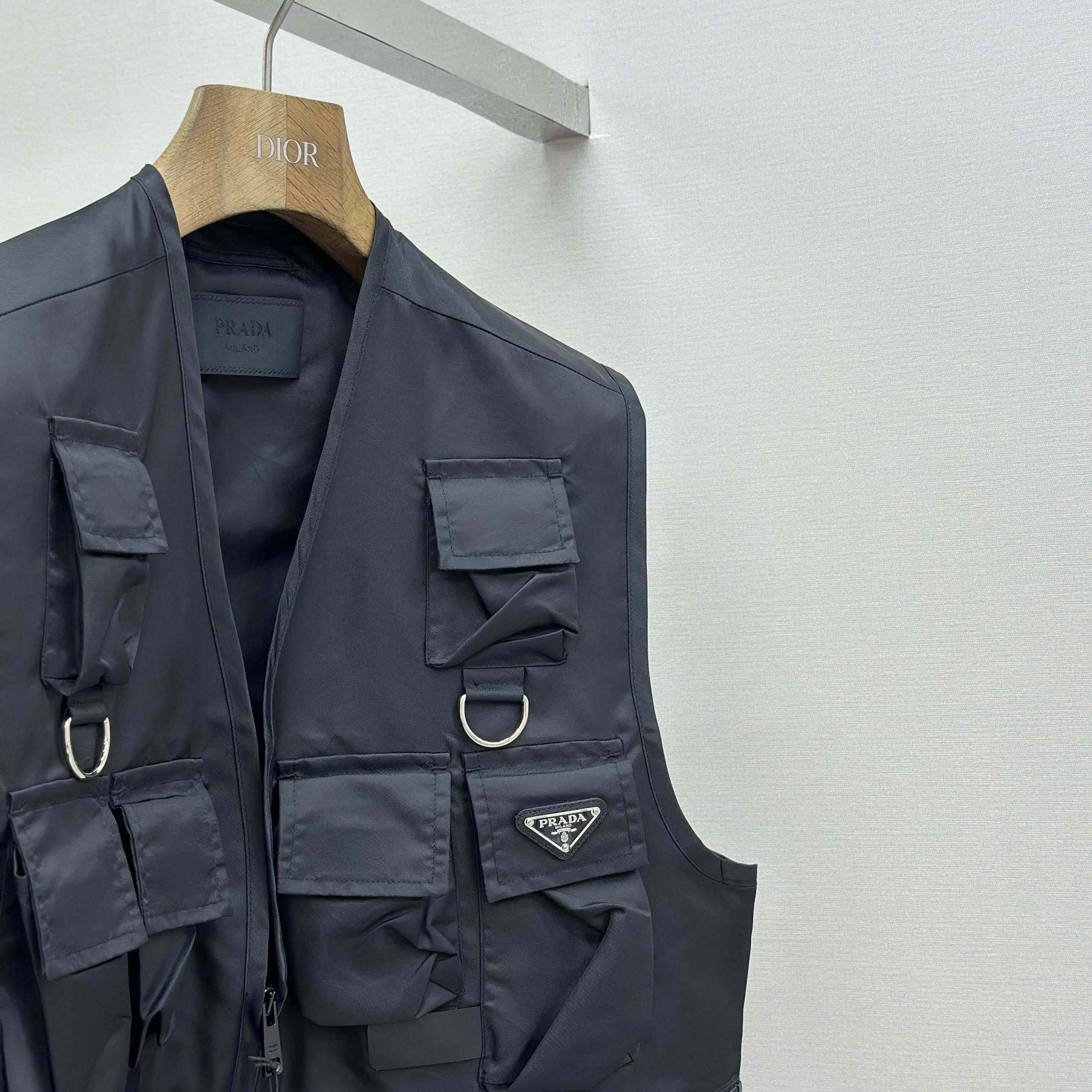 Prada Re-Nylon Utility Vest - DopestKickz