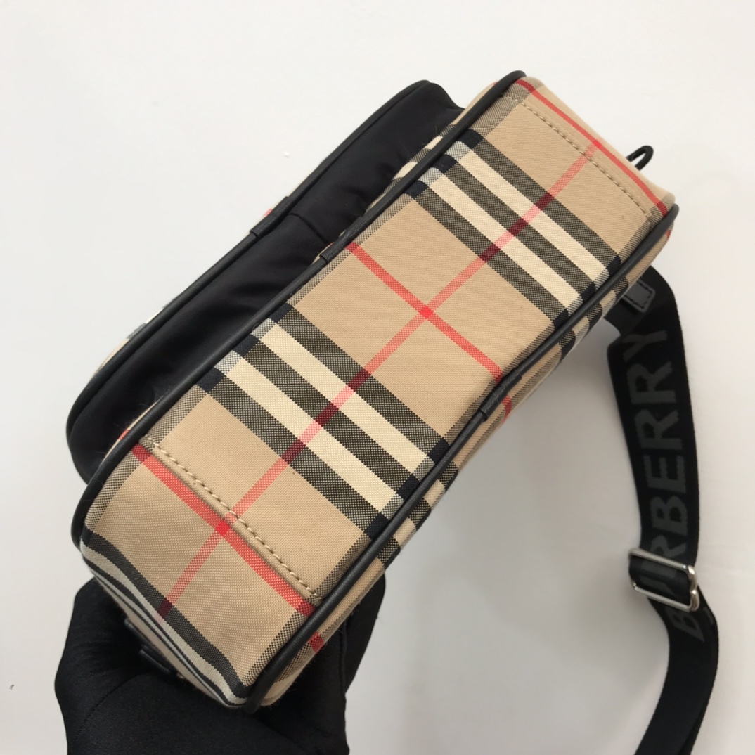 Burberry Check Shoulder Crossbody Bag  - DopestKickz