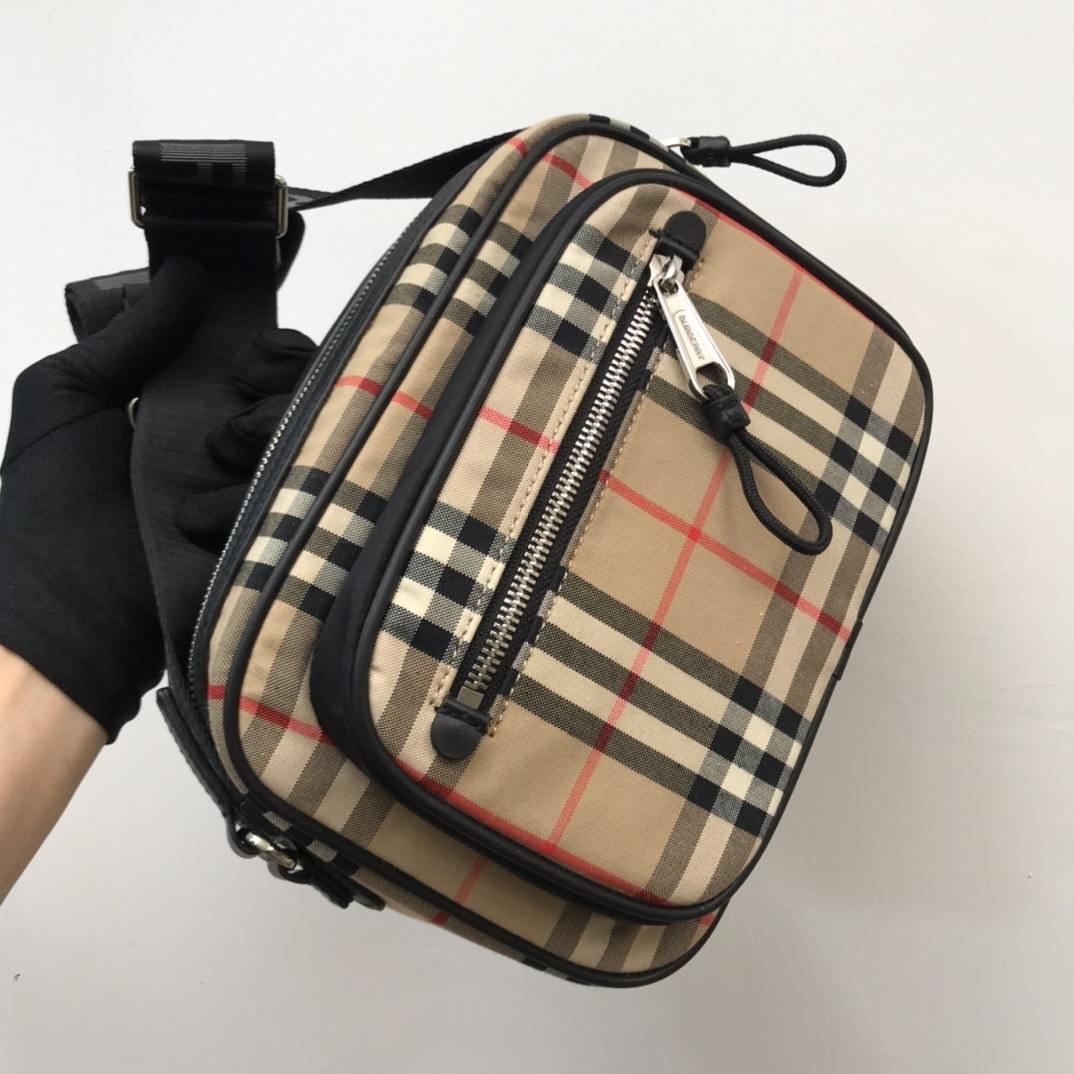 Burberry Check Shoulder Crossbody Bag  - DopestKickz