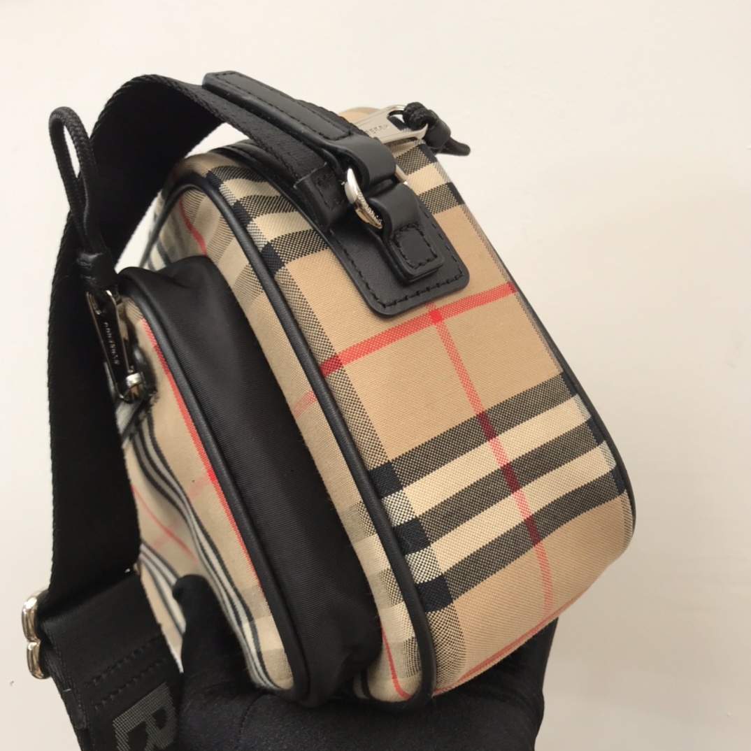 Burberry Check Shoulder Crossbody Bag  - DopestKickz