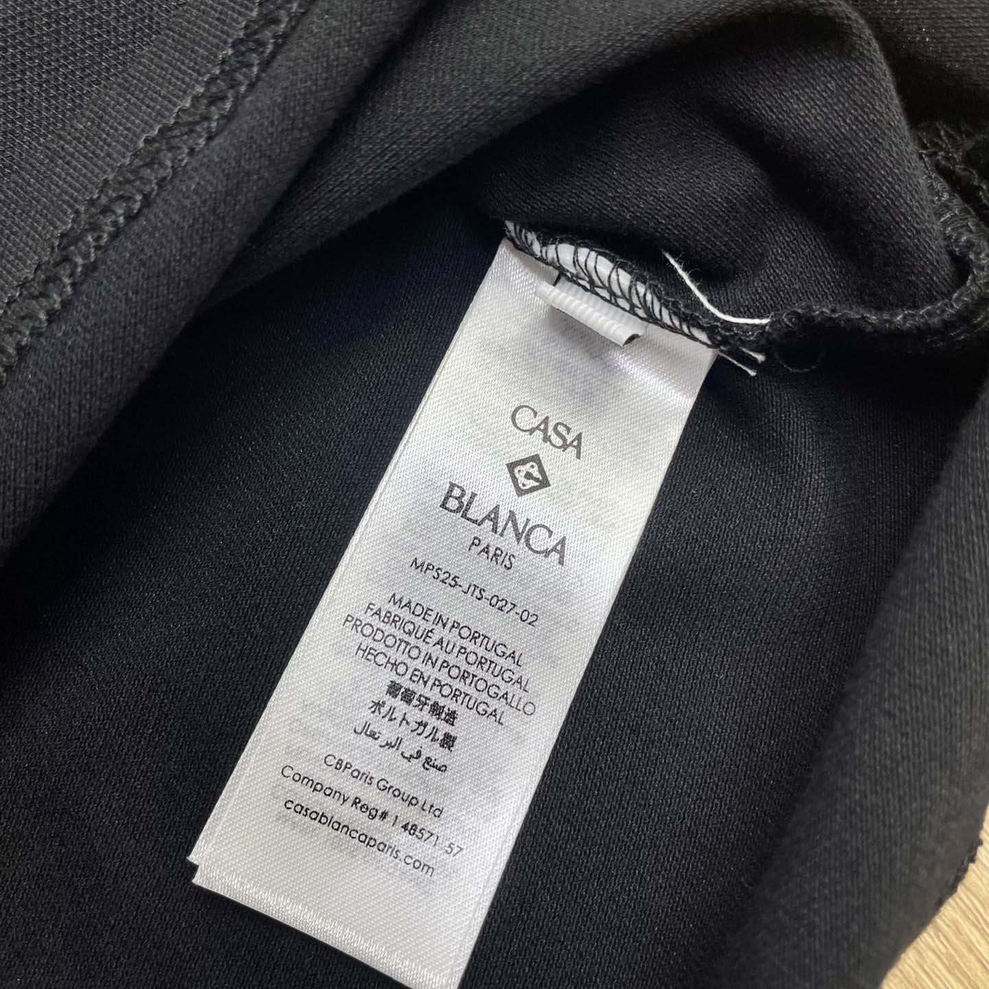 Casablanca Organic-cotton Polo Shirt   c1051 - DopestKickz