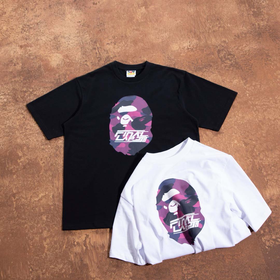 Bape x JJ Lin Ape Head Relaxed FIt Tee - DopestKickz