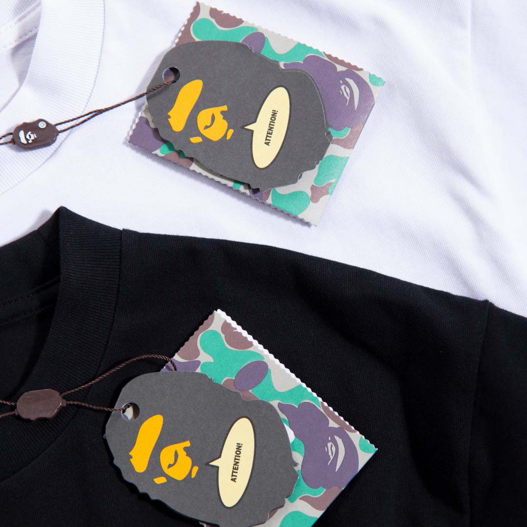 Bape x JJ Lin Ape Head Relaxed FIt Tee - DopestKickz