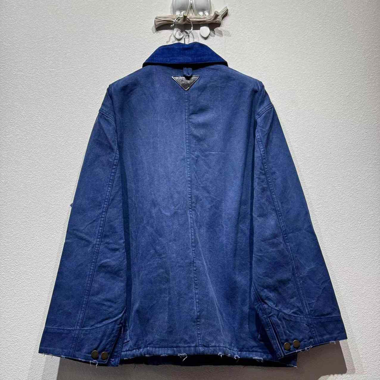 Prada Canvas Trucker Jacket - DopestKickz