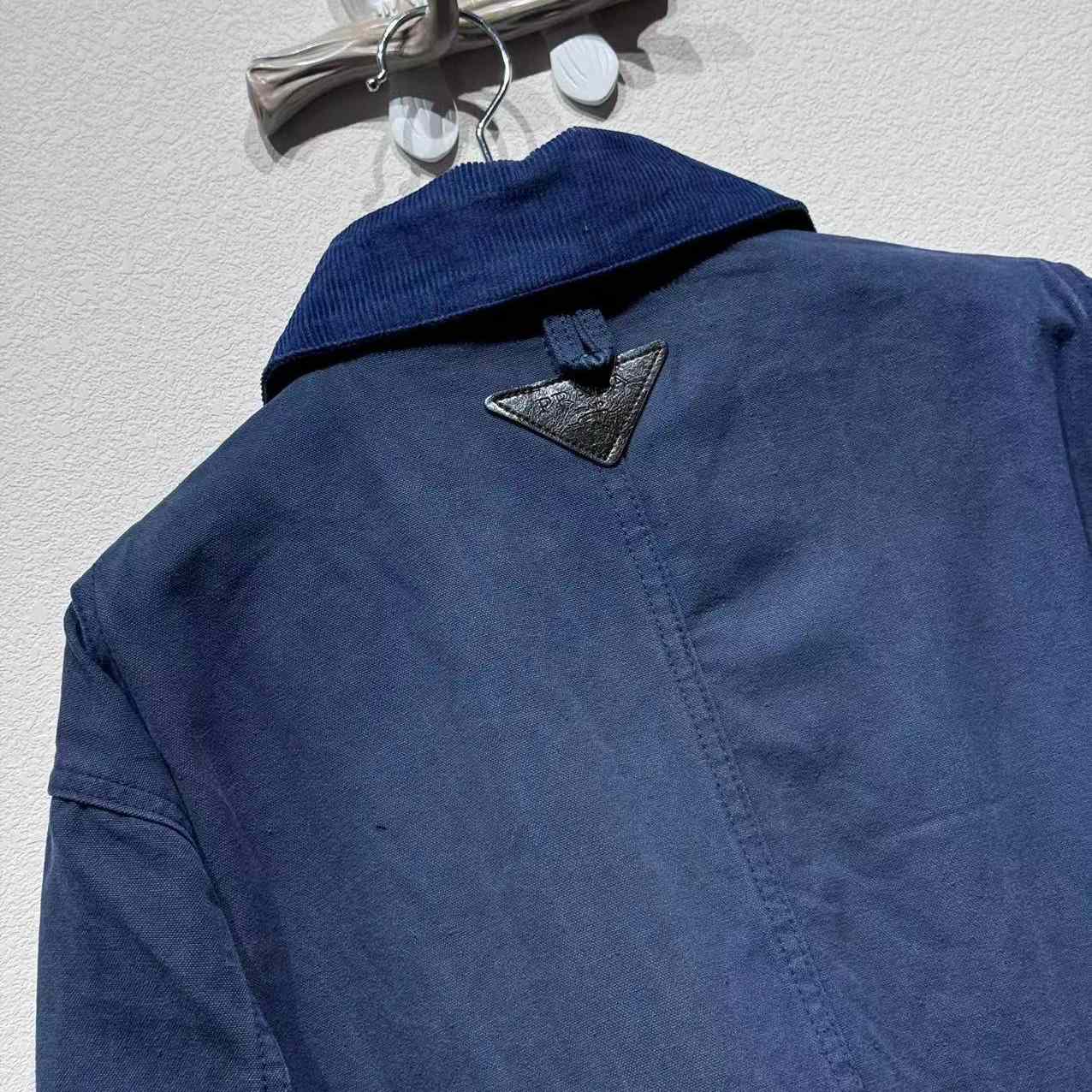 Prada Canvas Trucker Jacket - DopestKickz