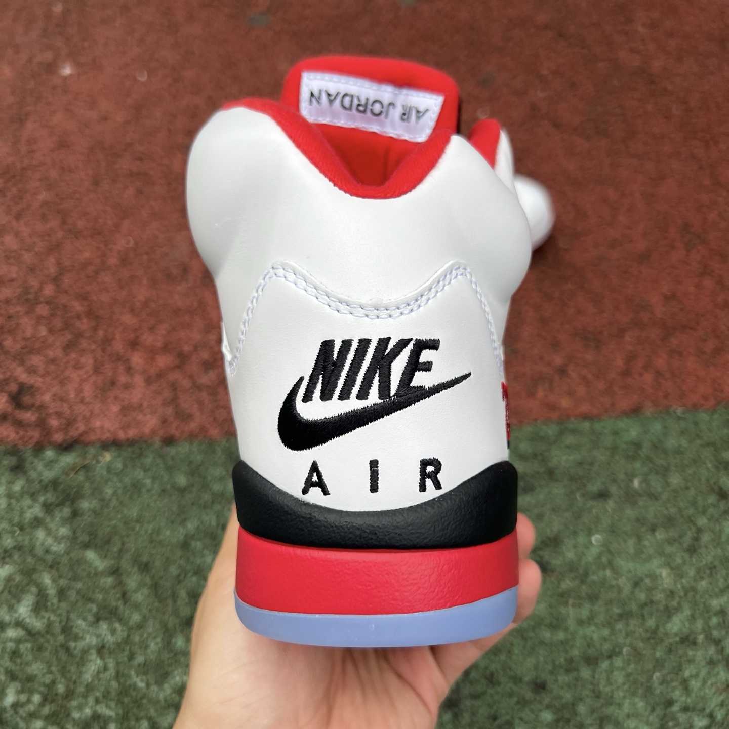 Air Jordan 5 “Fire Red Black Tongue” HQ7978-101 - DopestKickz