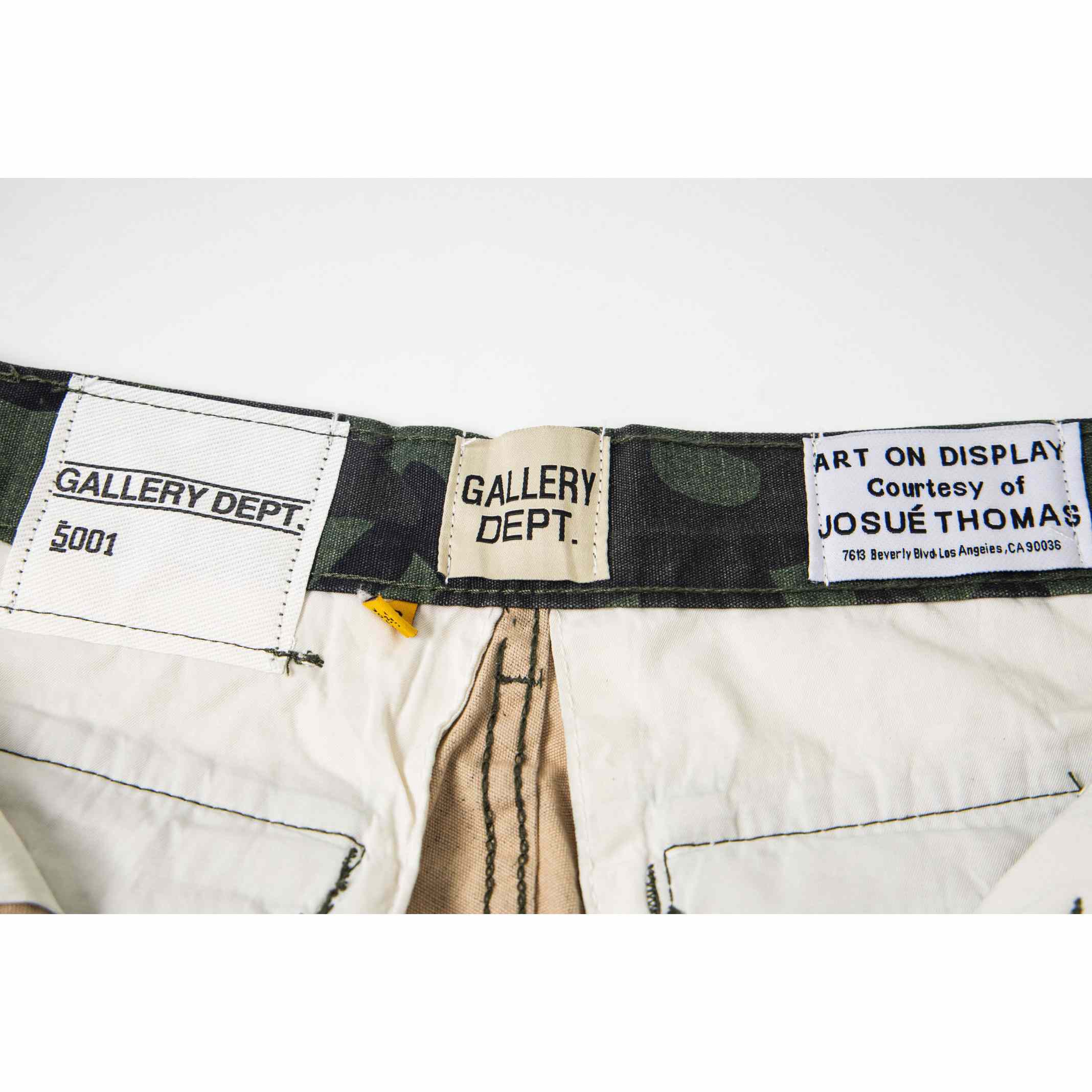 Gallery Dept. Camo Flares Denim - DopestKickz