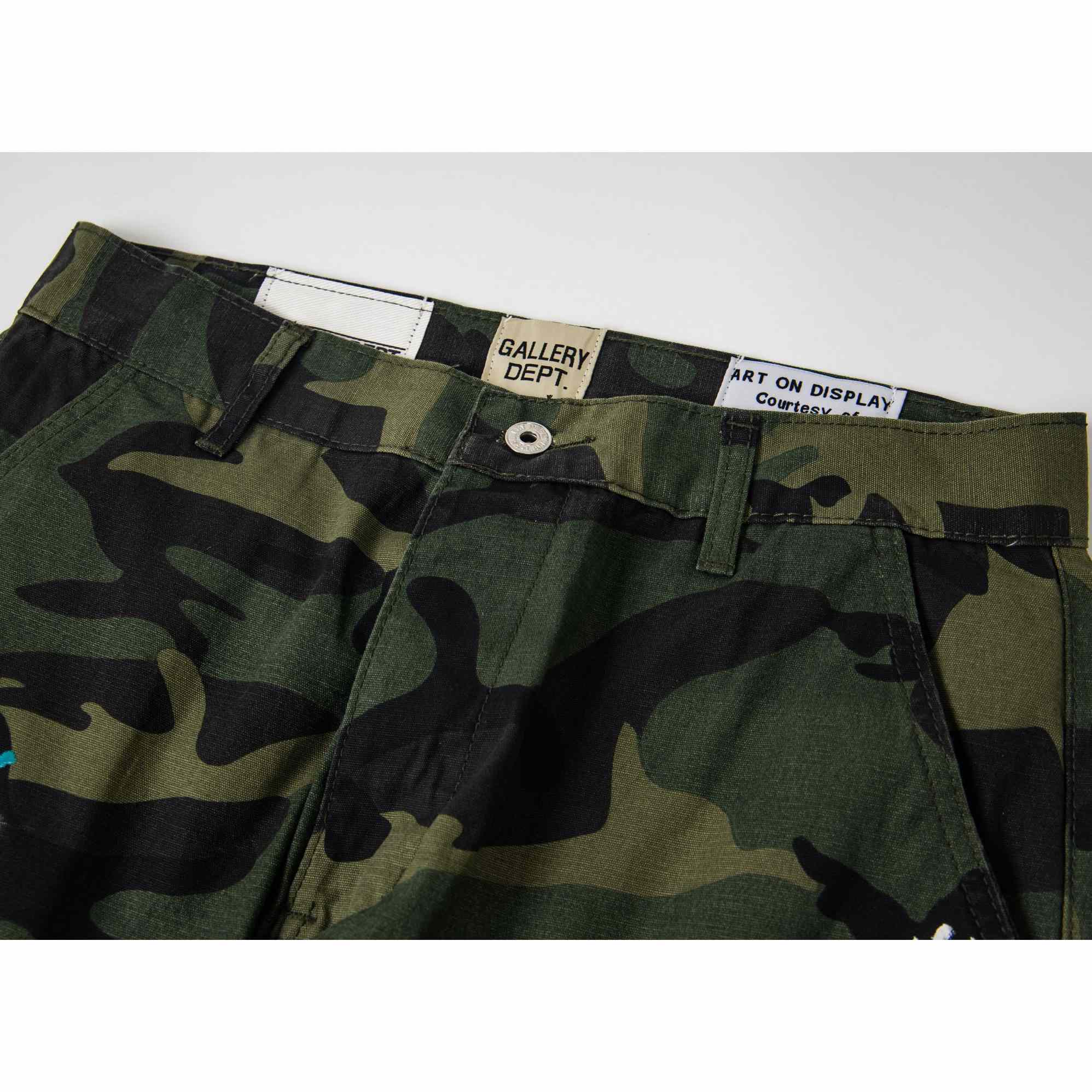Gallery Dept. Camo Flares Denim - DopestKickz
