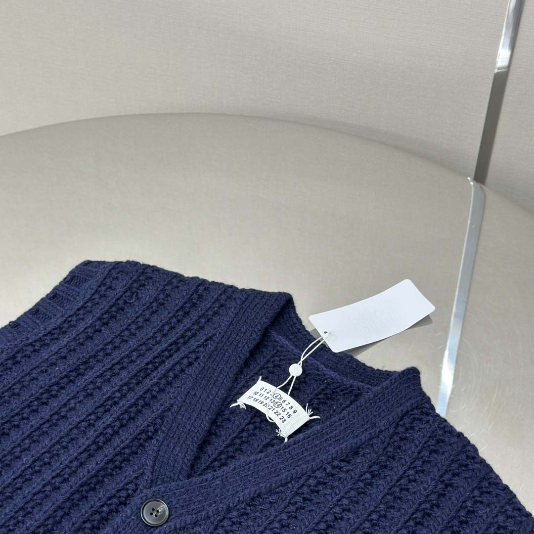 Maison Margiela Ribbed-knit Wool Vest - DopestKickz