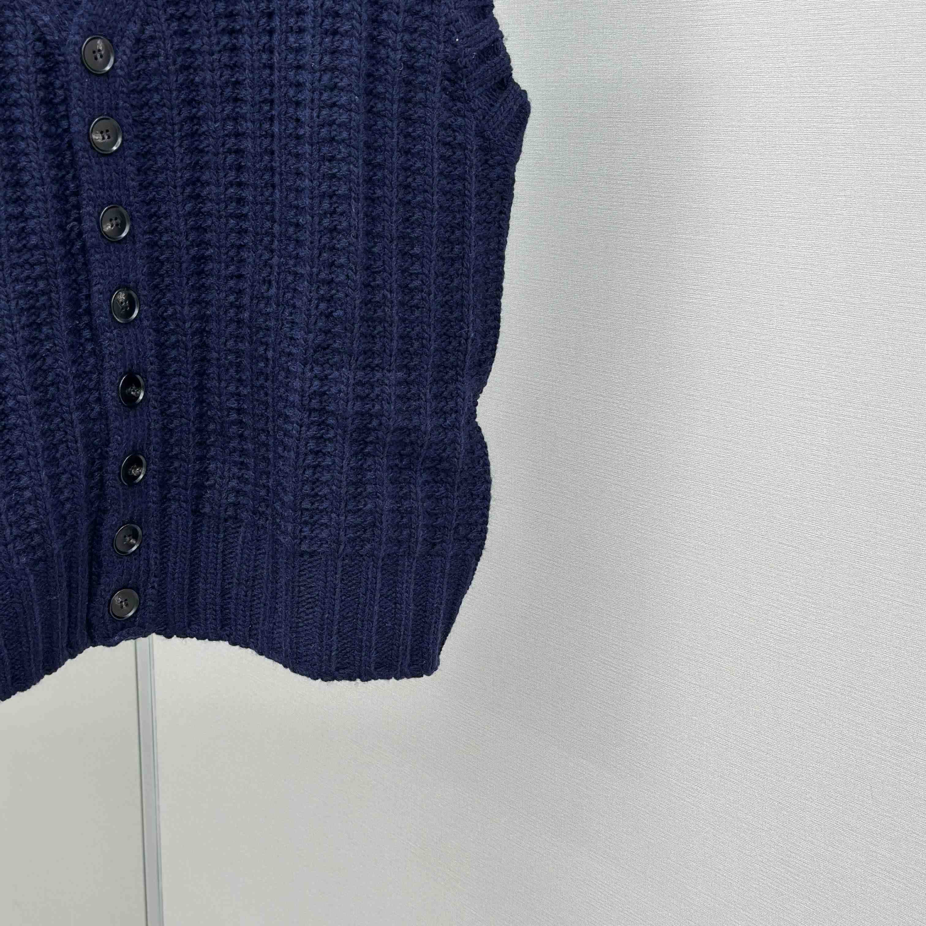 Maison Margiela Ribbed-knit Wool Vest - DopestKickz