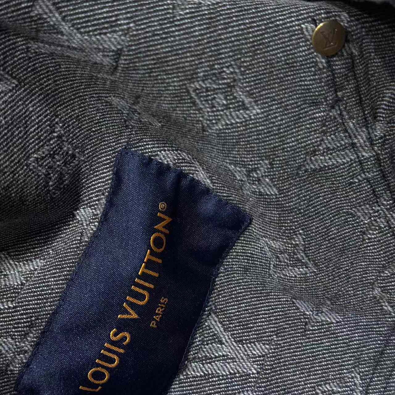 Louis Vuitton Monogram Denim Hooded Jacket - DopestKickz