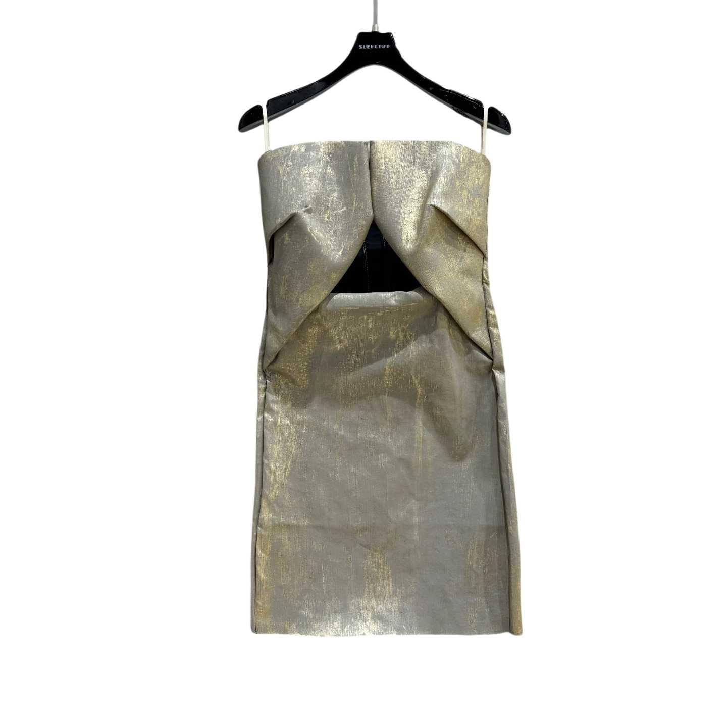 Rick Owens Gold Dress Prong Mini - DopestKickz