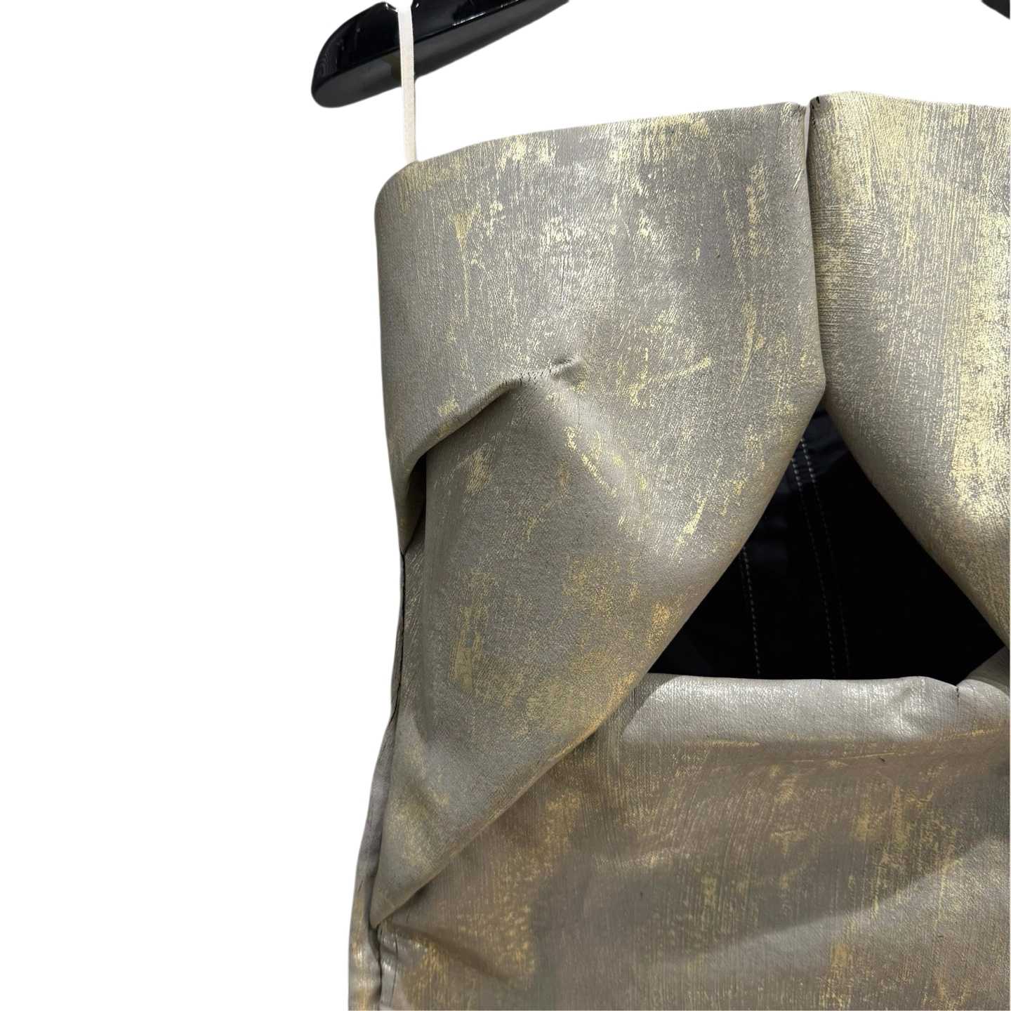 Rick Owens Gold Dress Prong Mini - DopestKickz